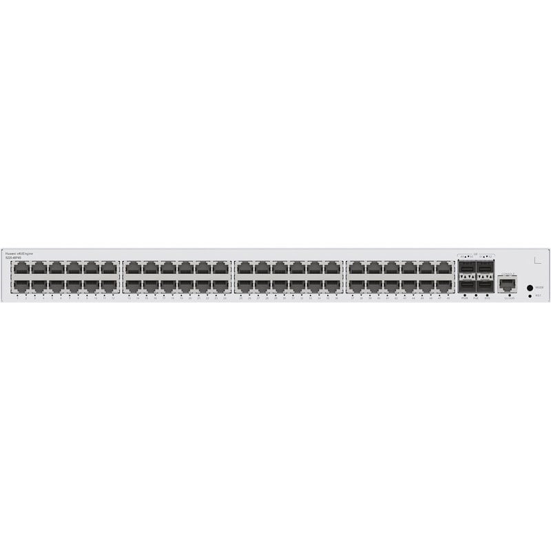 HUAWEI EKITENGINE S220-48P4S 48 PORT GIGABIT+4X1GB SFP CONSOLE PORT L2 YÖNETİLEBİLİR 380W POE RACKMOUNT SWITCH
