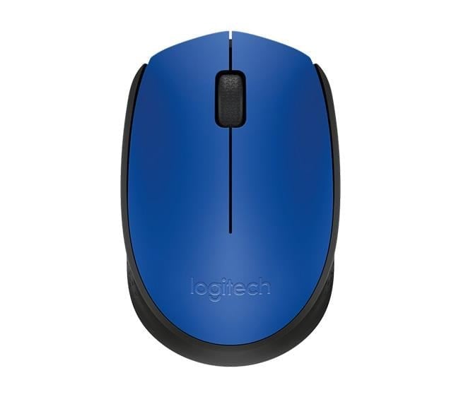 LOGITECH M171 KABLOSUZ USB MOUSE MAVİ 910-004640