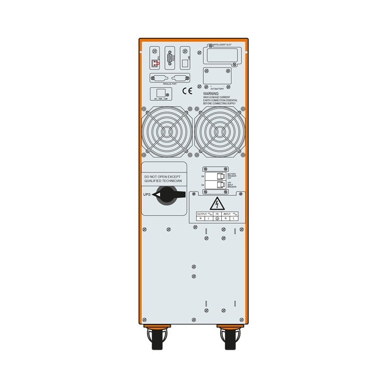 MAKELSAN POWERPACK SE 10KVA 1F/1F (16X9AH) PF;1 6/12DK ONLINE UPS