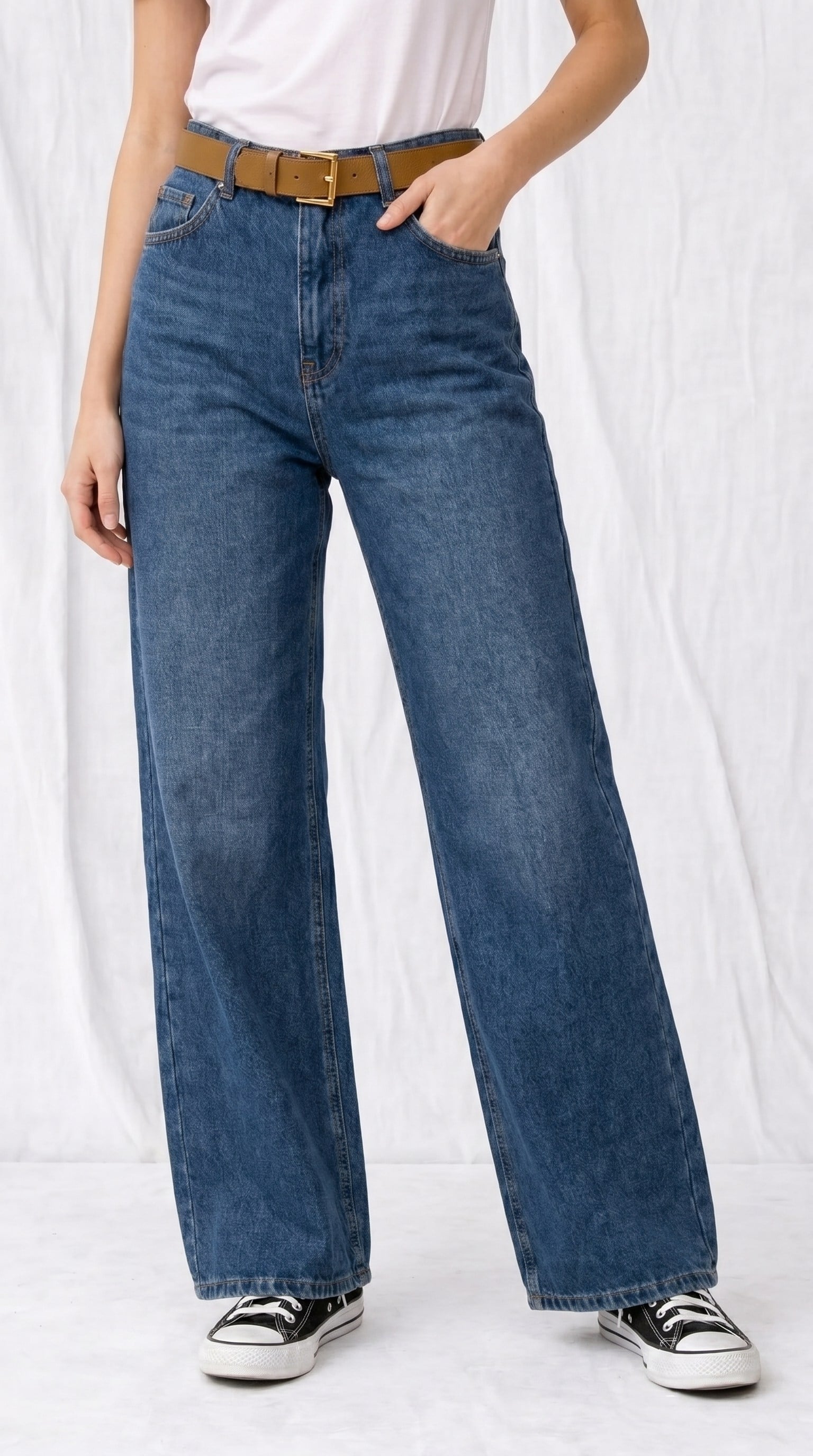 Boho Breeze Mid Rodeo Kadın Jean Pantolon