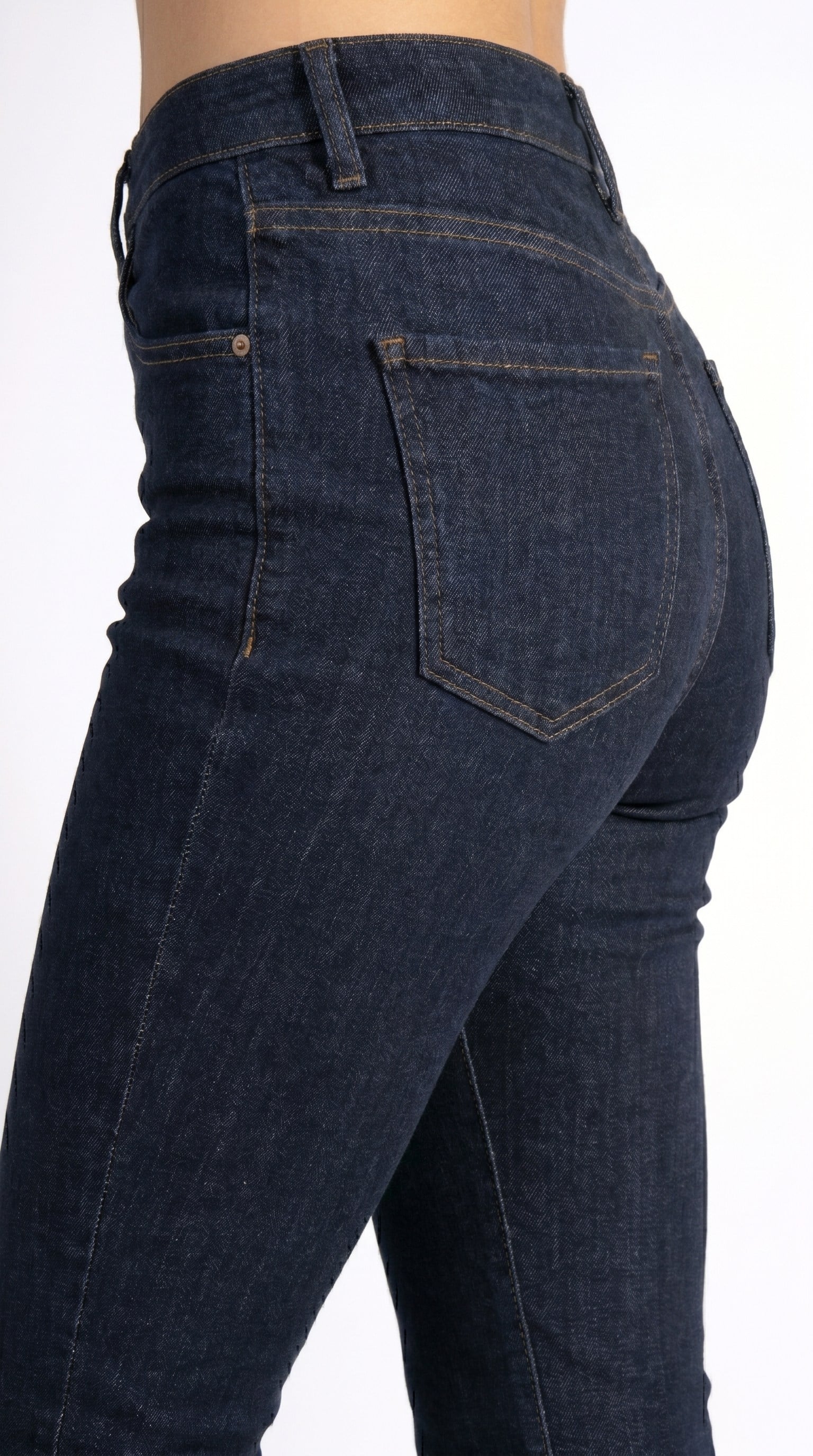 Casual Flare Crop Dark Rodeo Kadın Jean Pantolon