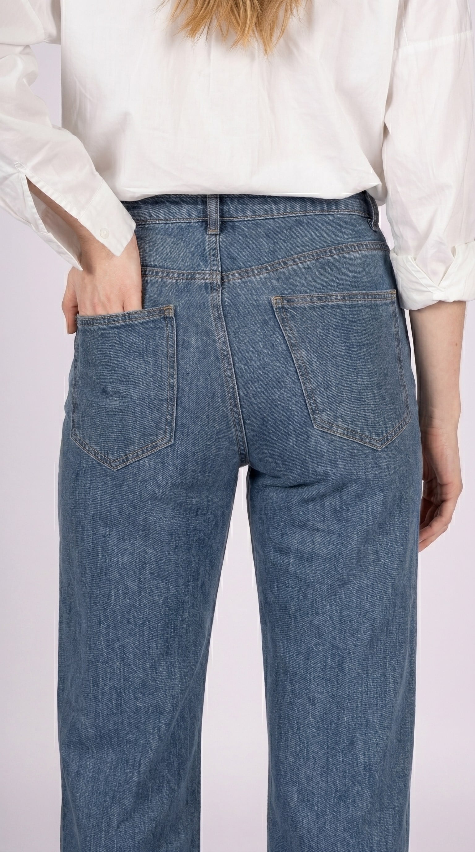 Easy Go Mid Rodeo Kadın Jean Pantolon
