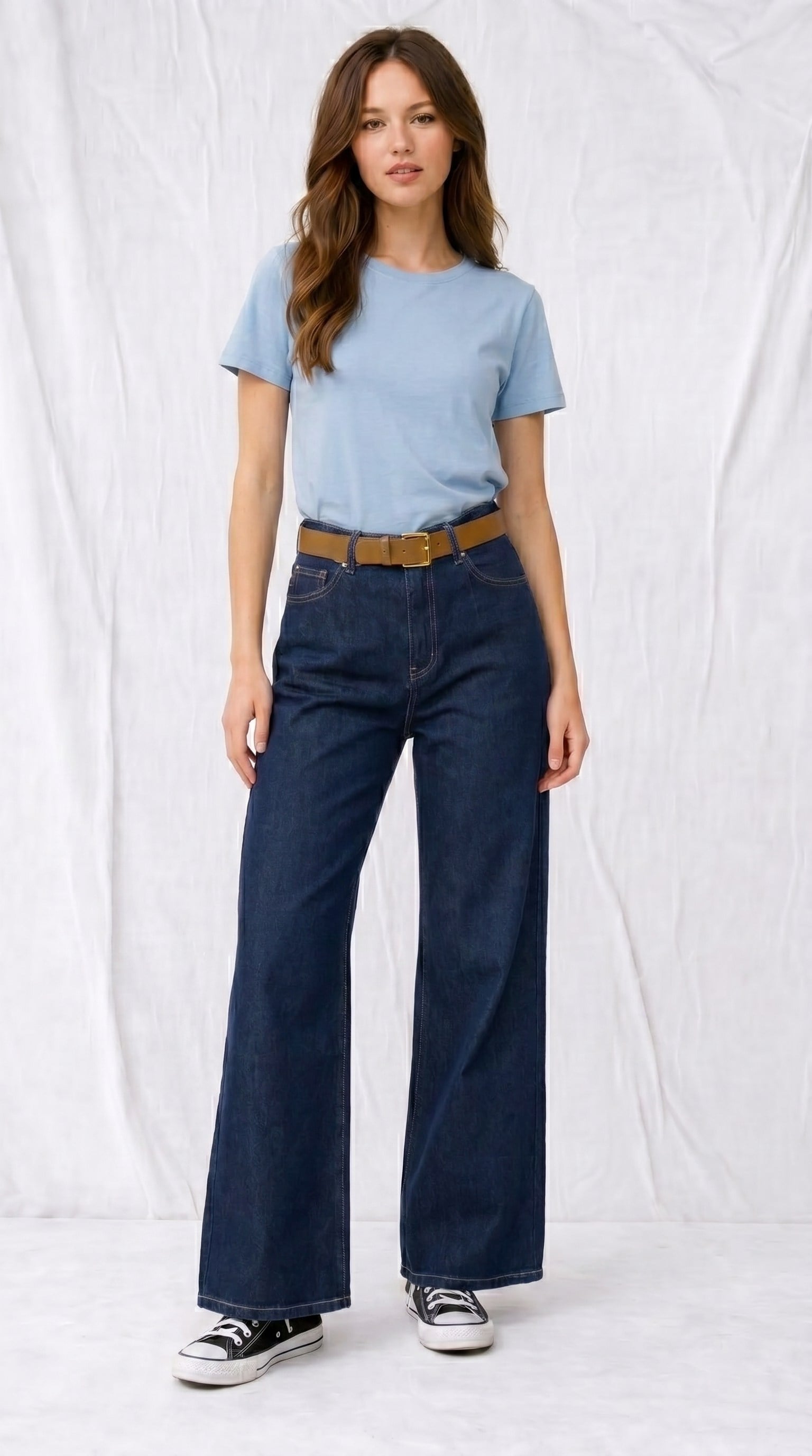 Elegance Flow Dark Rodeo Kadın Jean Pantolon