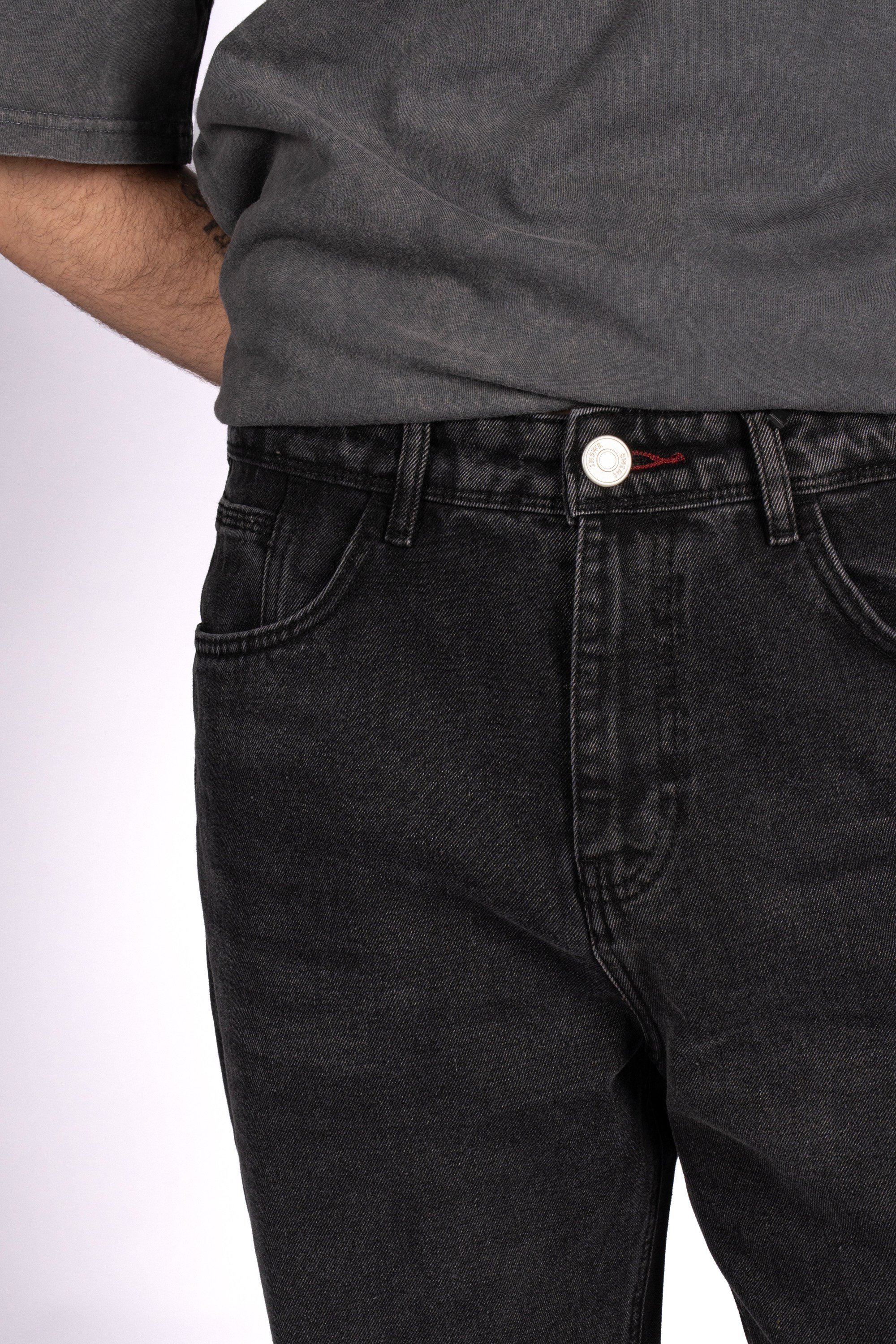 Freedom Slouch Baggy Fit Siyah Rodeo Erkek Denim Pantolon