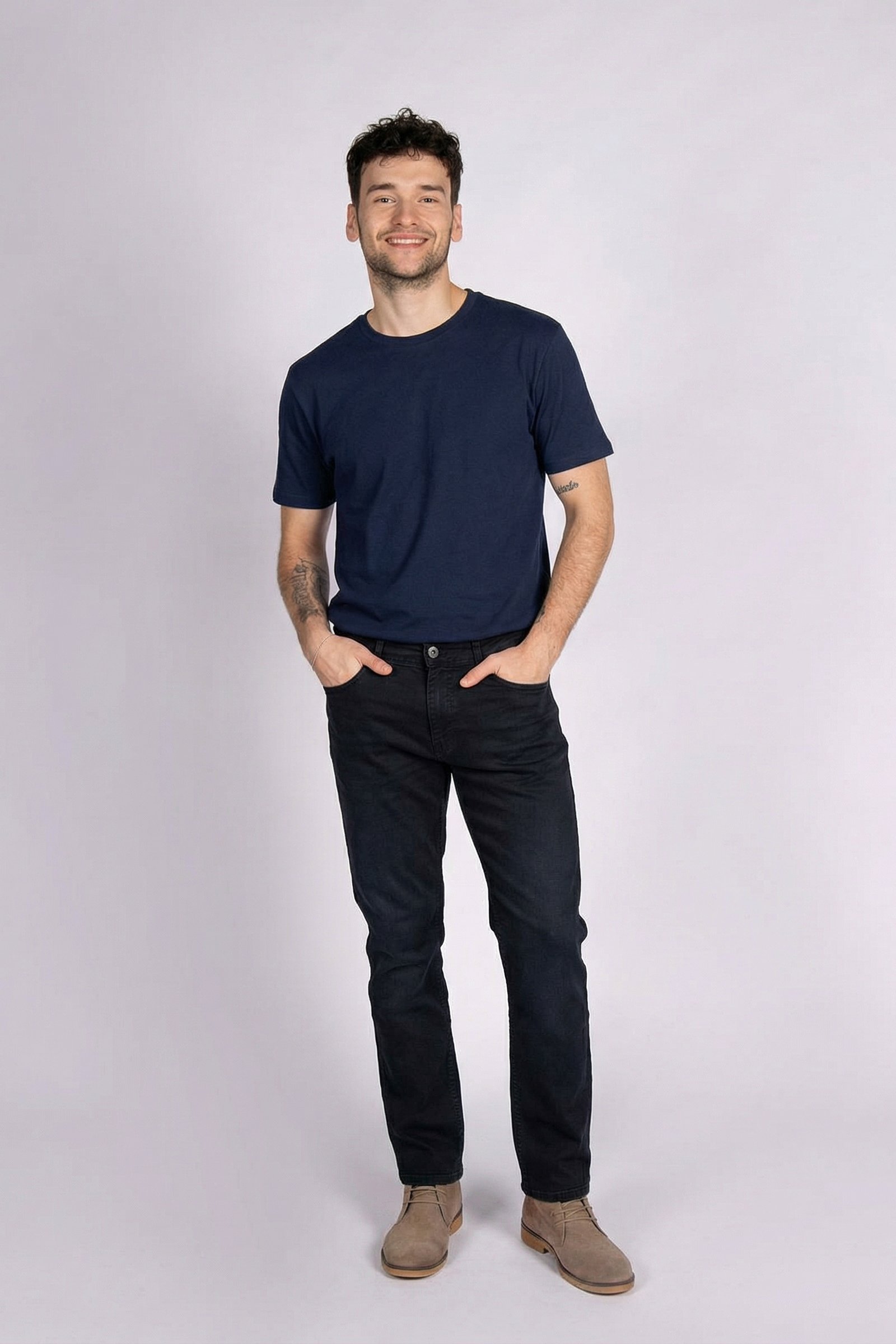 Harbour Classic Deep Black Erkek Jean Pantolon