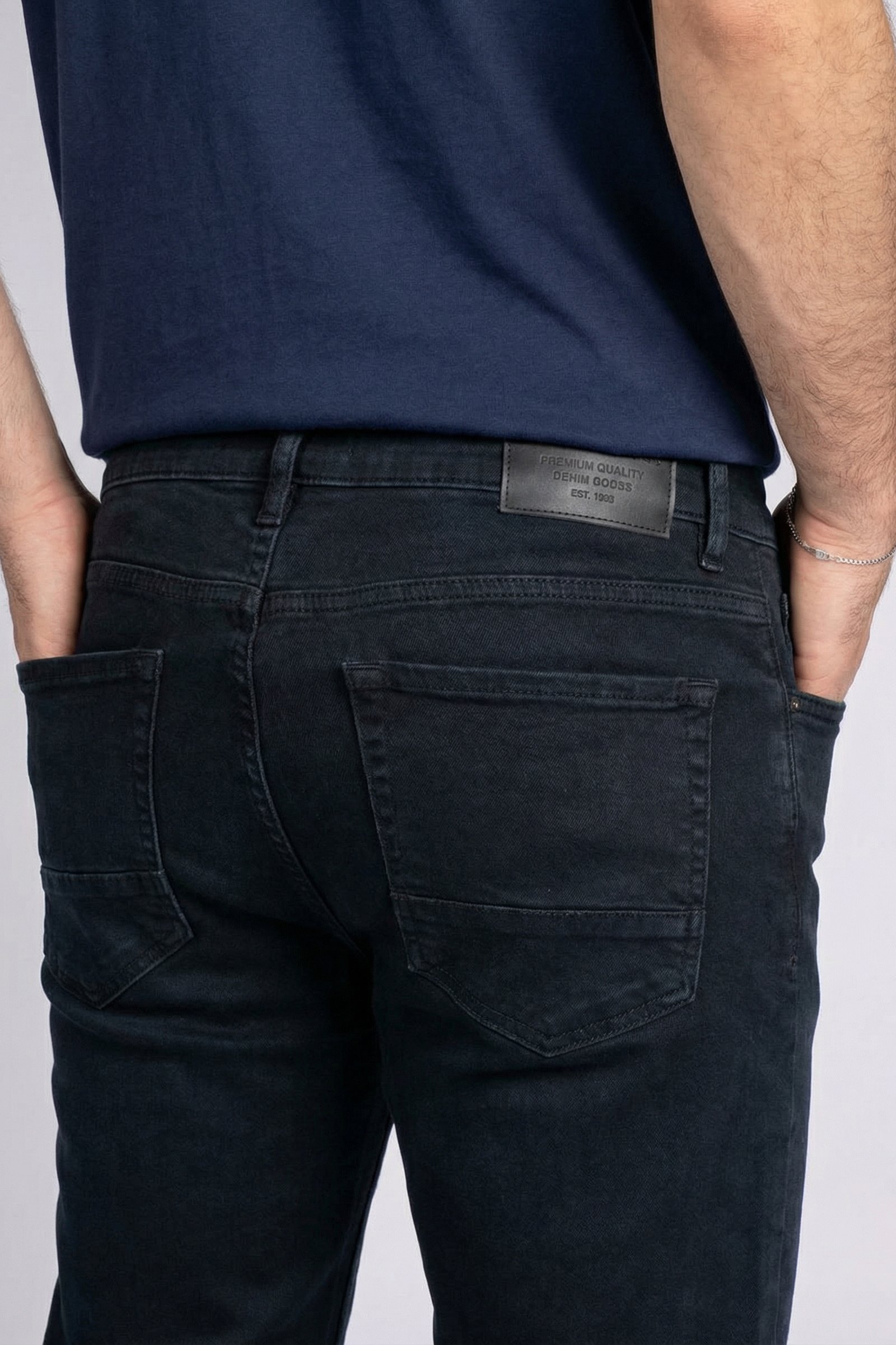 Harbour Classic Deep Black Erkek Jean Pantolon