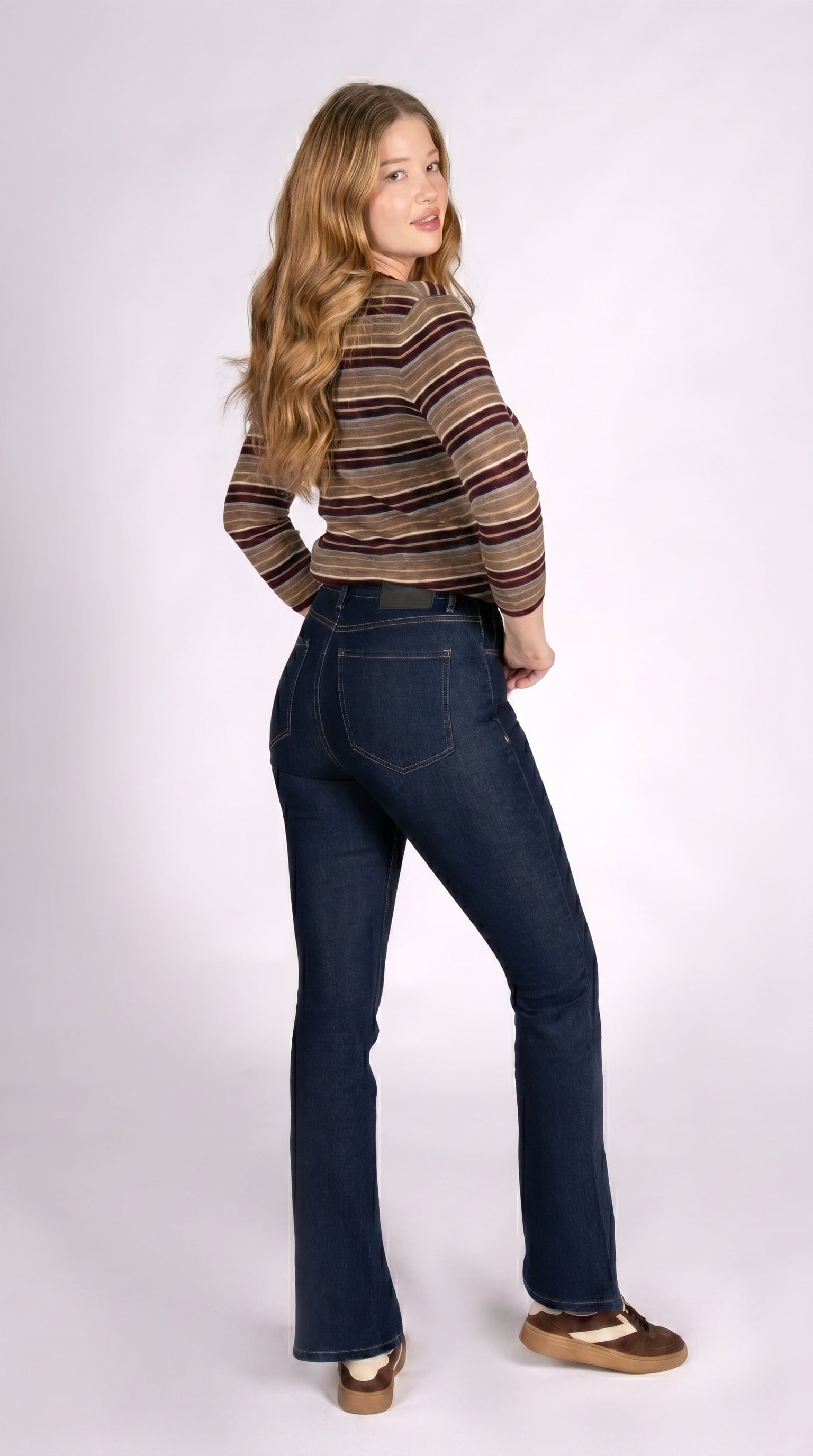 Relaxed Glam Dark Rodeo Kadın Jean Pantolon