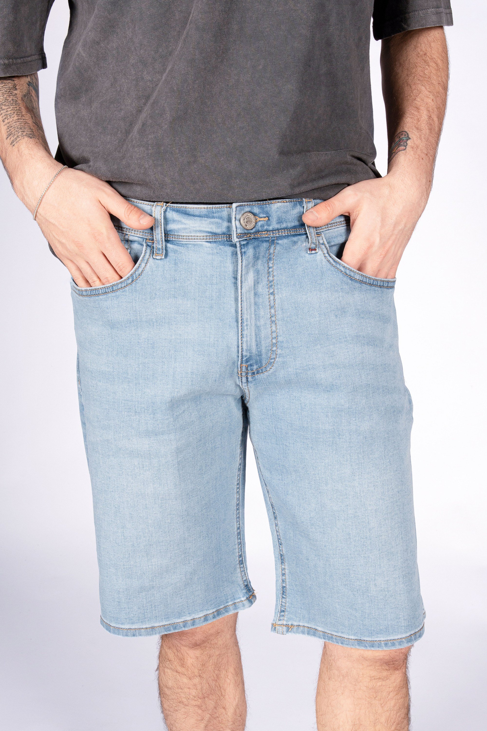 Summer Nomad Normal Kalıp Açık Indigo Erkek Denim Şort