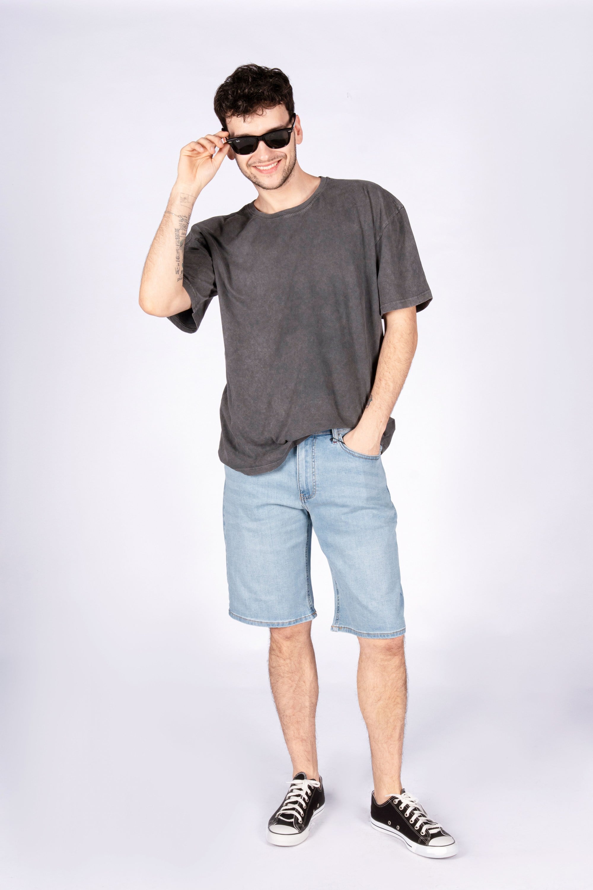 Summer Nomad Normal Kalıp Açık Indigo Erkek Denim Şort