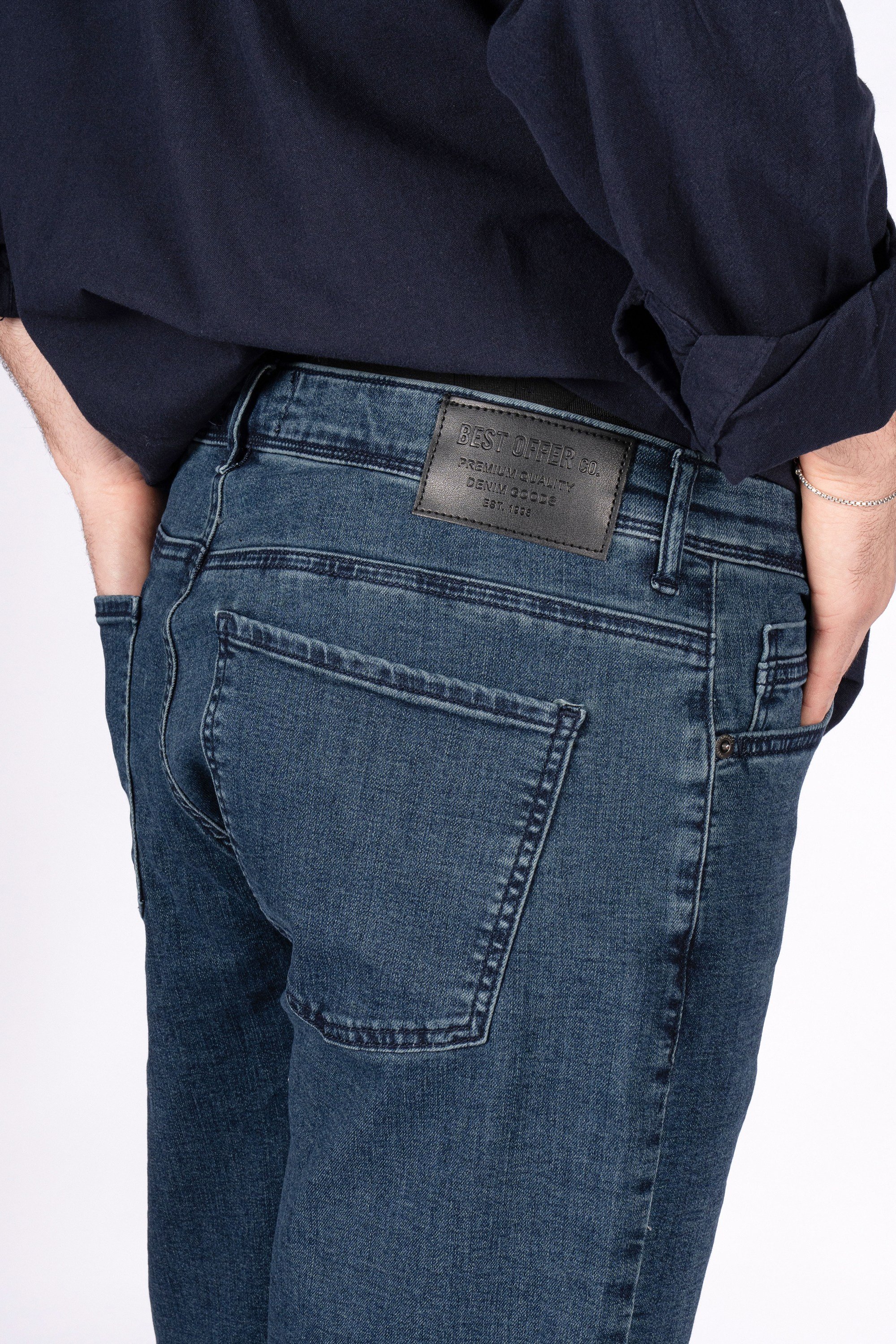 Summer Nomad Normal Kalıp Koyu Lacivert Erkek Denim Şort