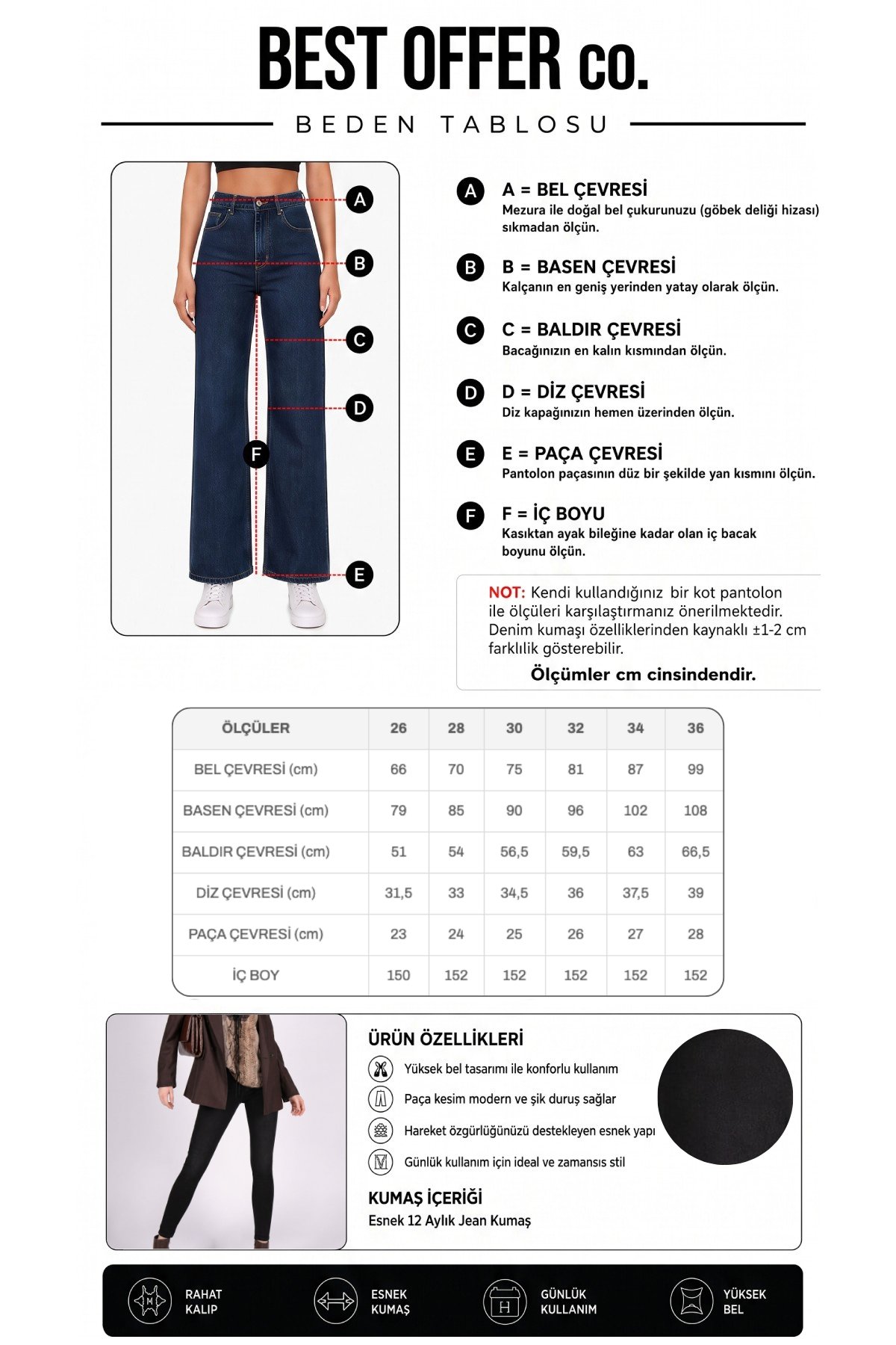 Ultra Sculpt Black Rodeo Kadın Jean Pantolon