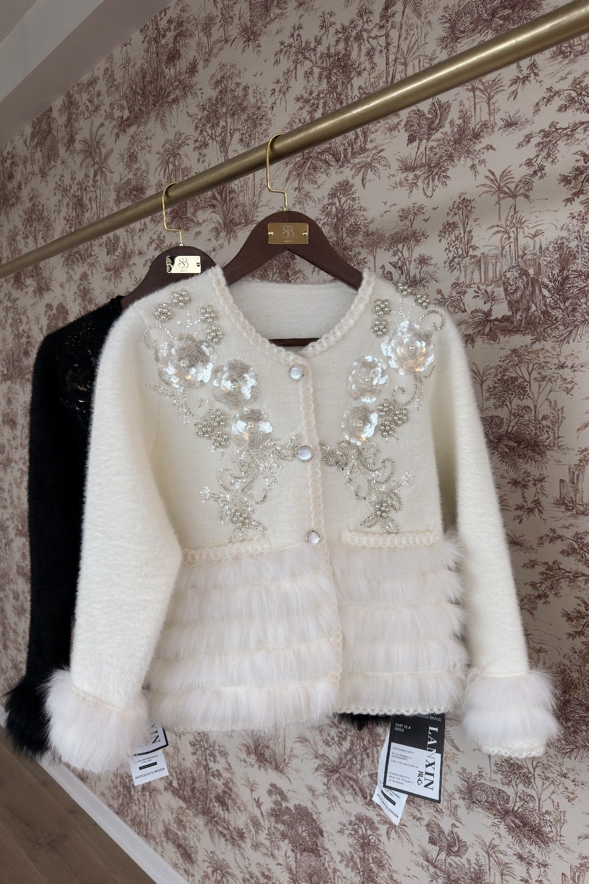 Beyaz İthal Kürklü Angora