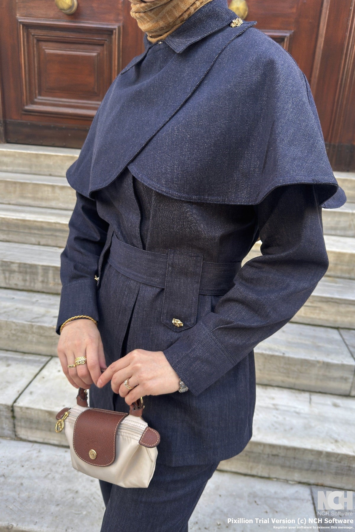 Lacivert Denim Takım
