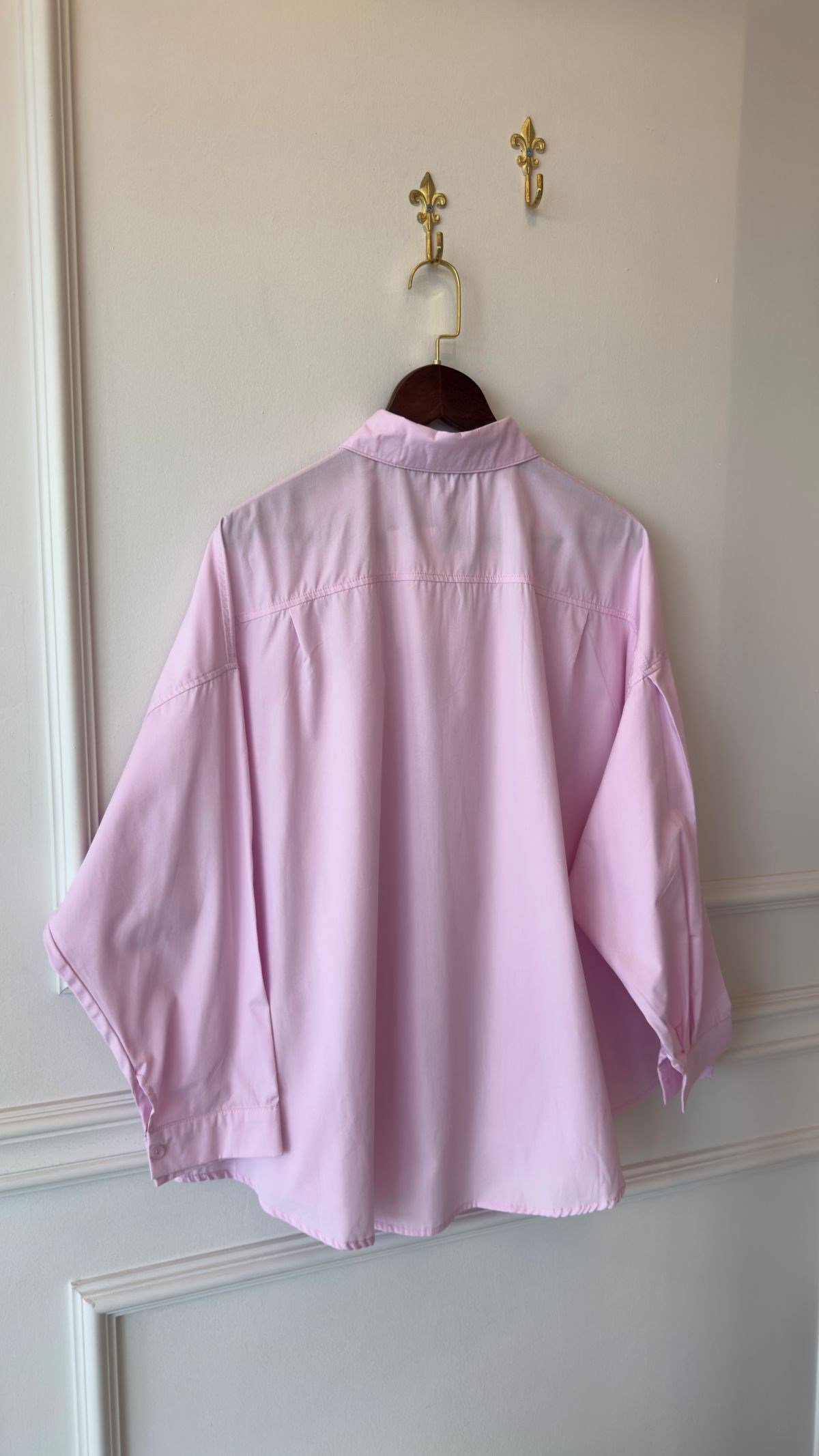 Pembe Oversize Gömlek