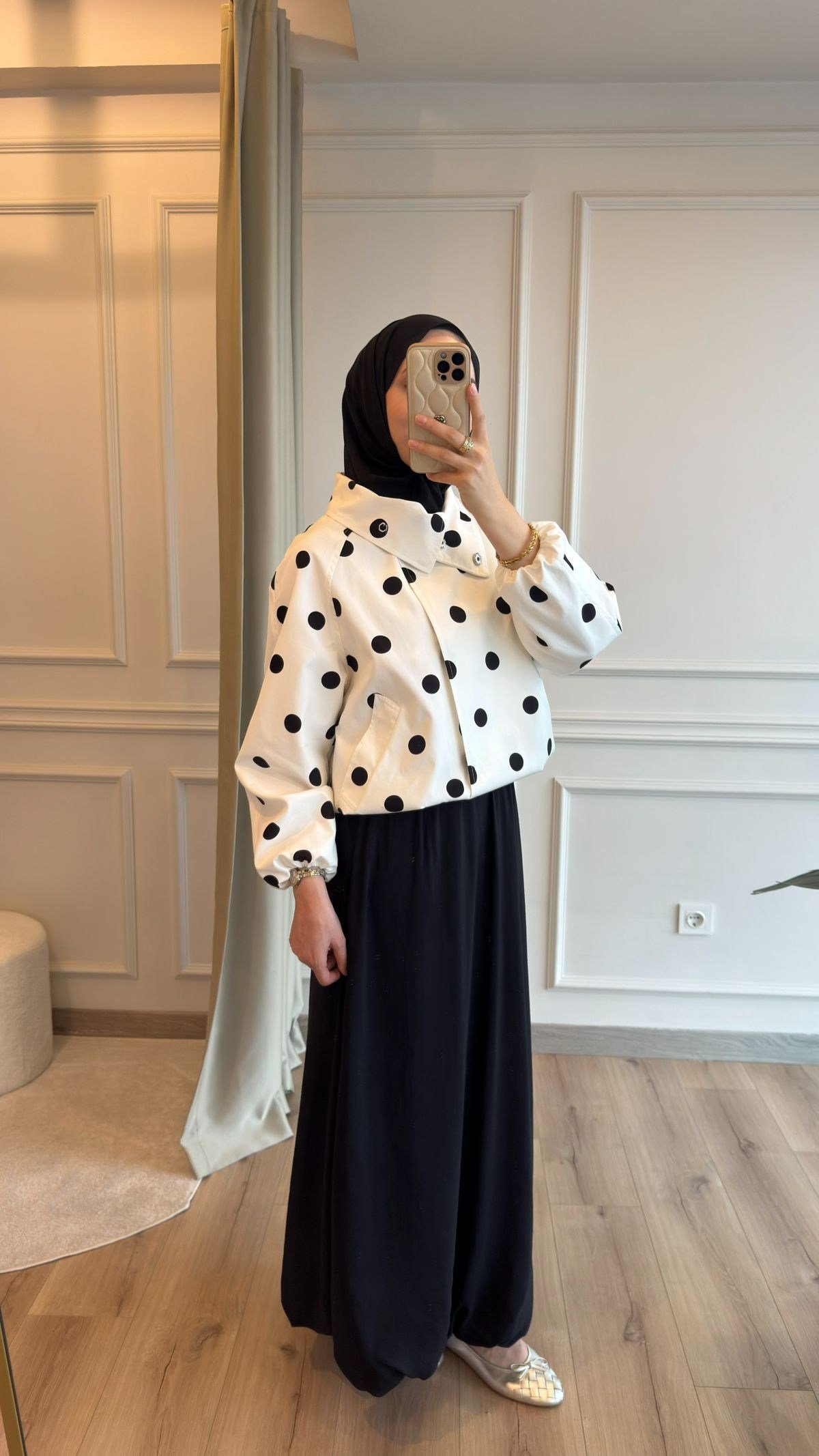 Puantiye Bomber Ceket