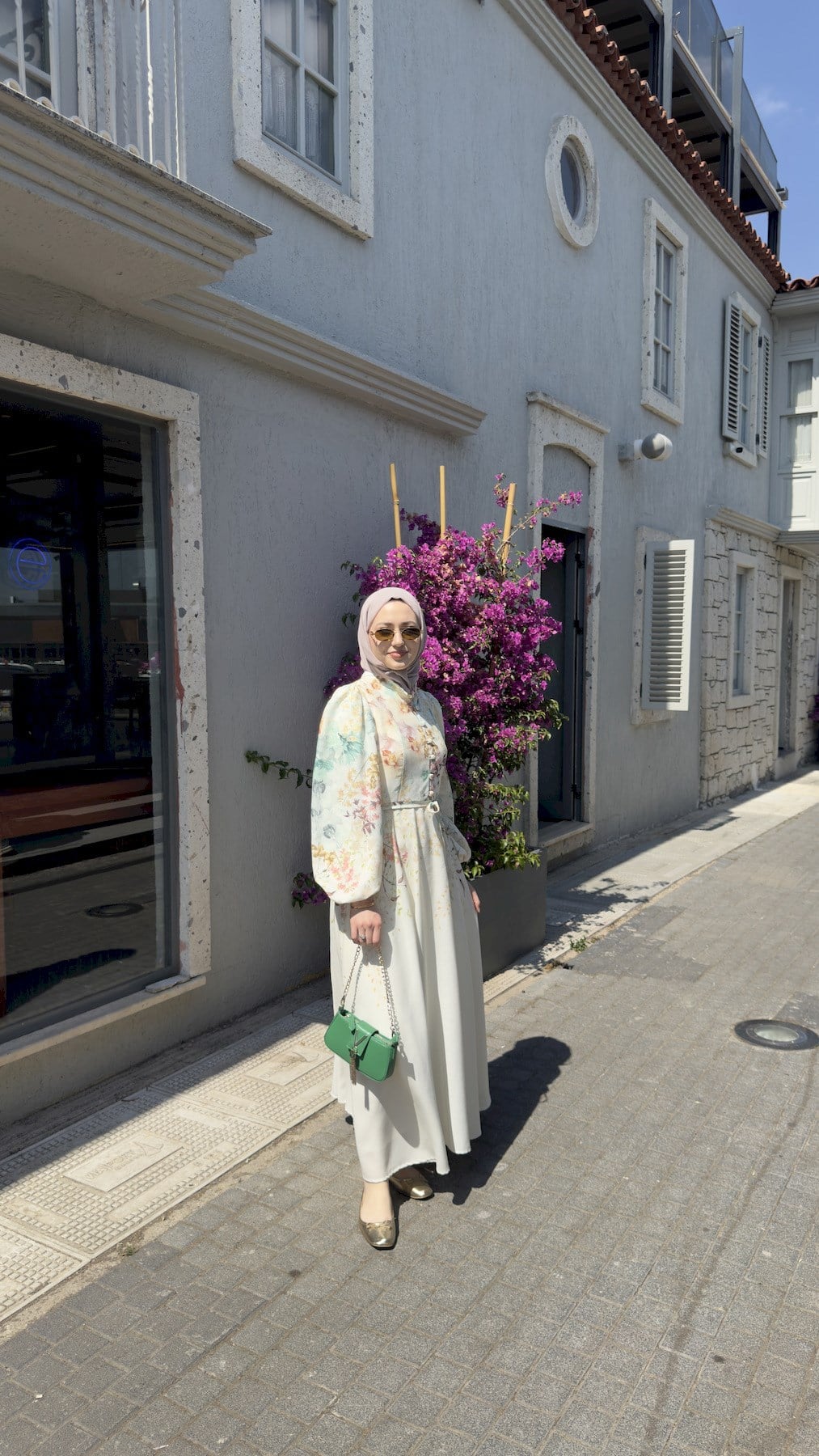 Yeşil Lavinya Elbise