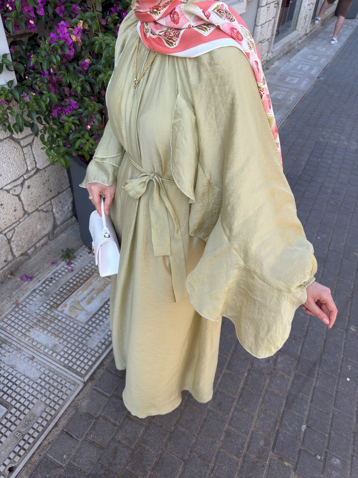 Yeşil Lilya Elbise
