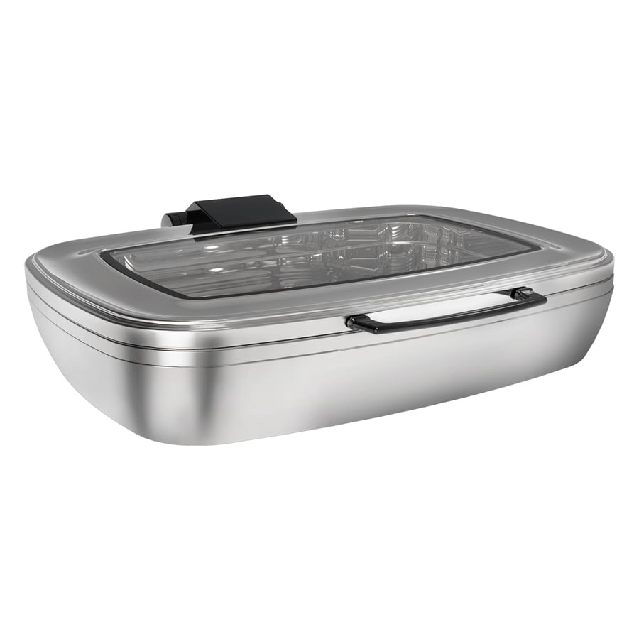 GN 1/1 TITAN CHAFING DISH REZİSTANS CAMLI SIYAH-9 Lt