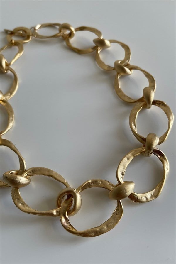 GOLD BÜYÜK ZİNCİR KOLYE