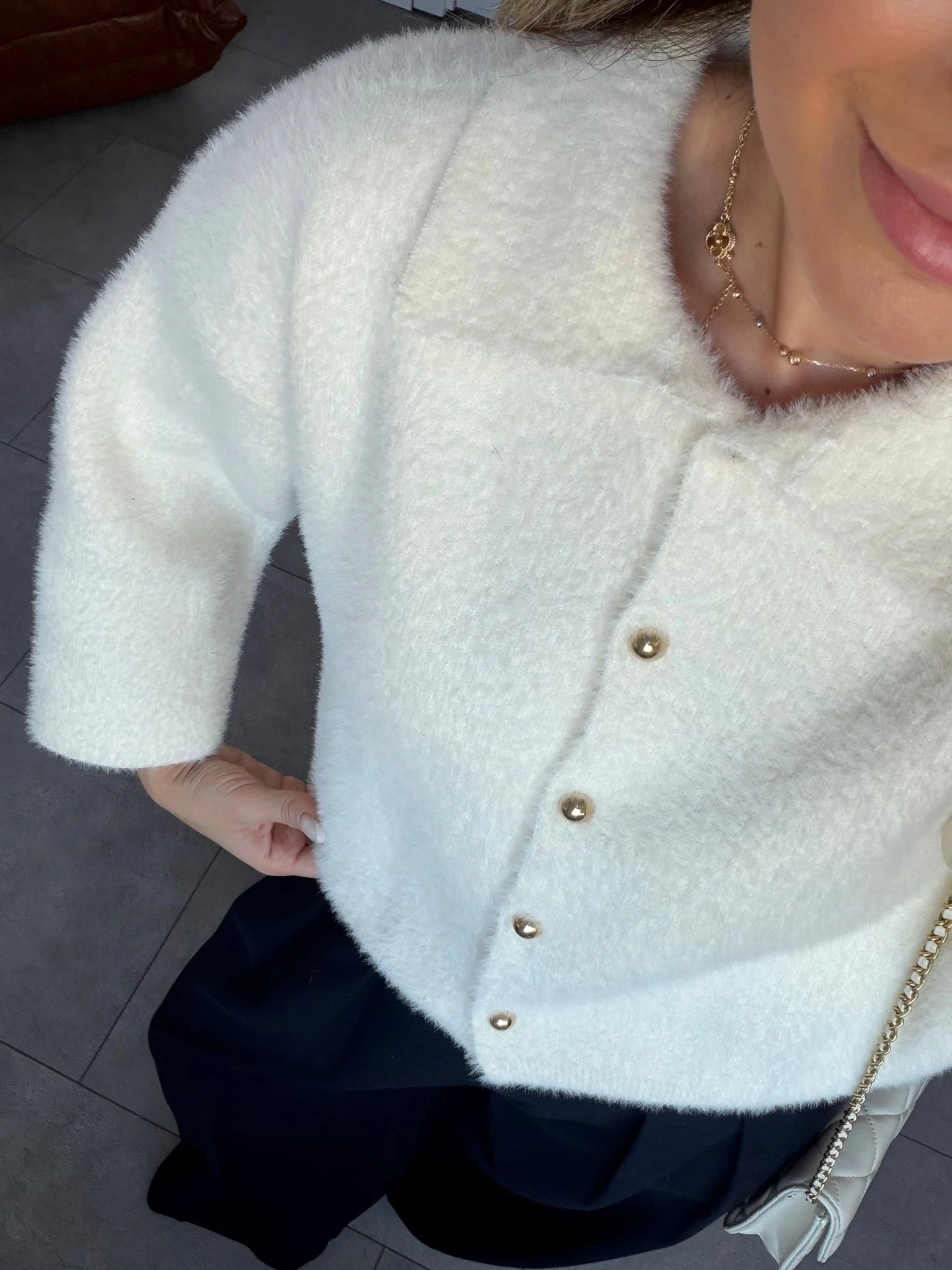 KAHVE PREMİUM POLO YAKA HIRKA