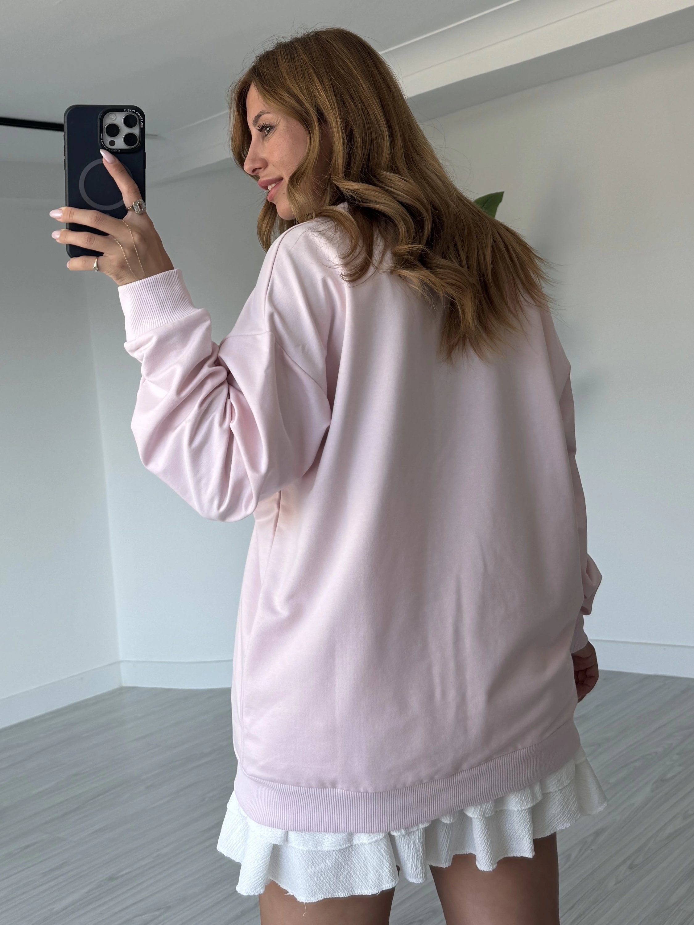 Pembe Basic Sweatshirt