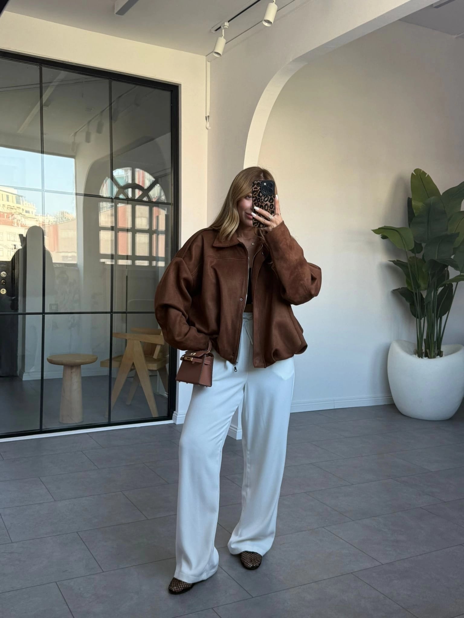 TABA SÜET BOMBER CEKET