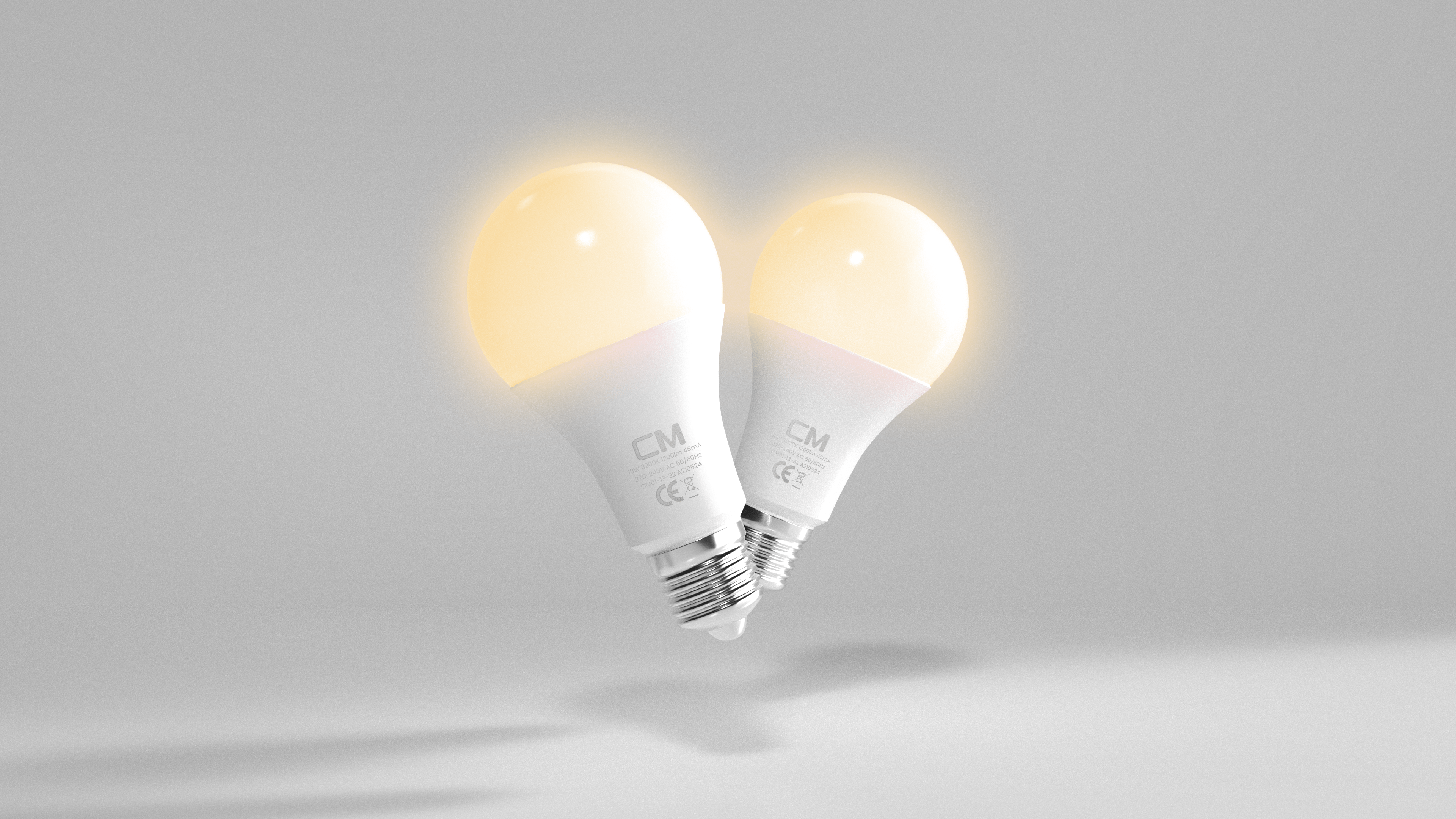 CM 13W E27 LED Ampul 3200K Sarı Işık – Enerji Tasarruflu Uzun Ömürlü Ev Aydınlatma Ampulü