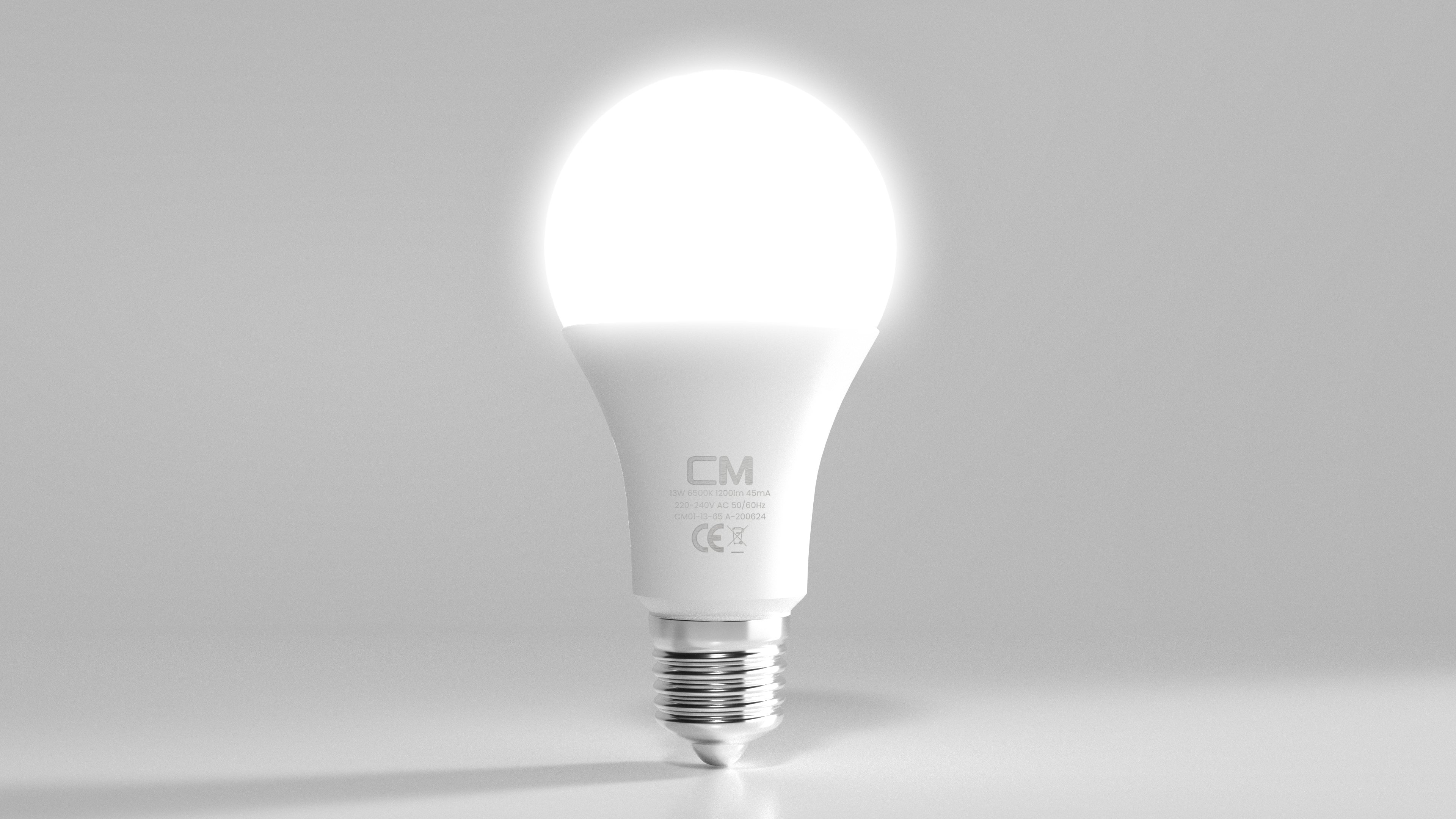 CM 13W E27 LED Ampul 6500K Beyaz Işık – Enerji Tasarruflu Güçlü Ev Aydınlatma Ampulü