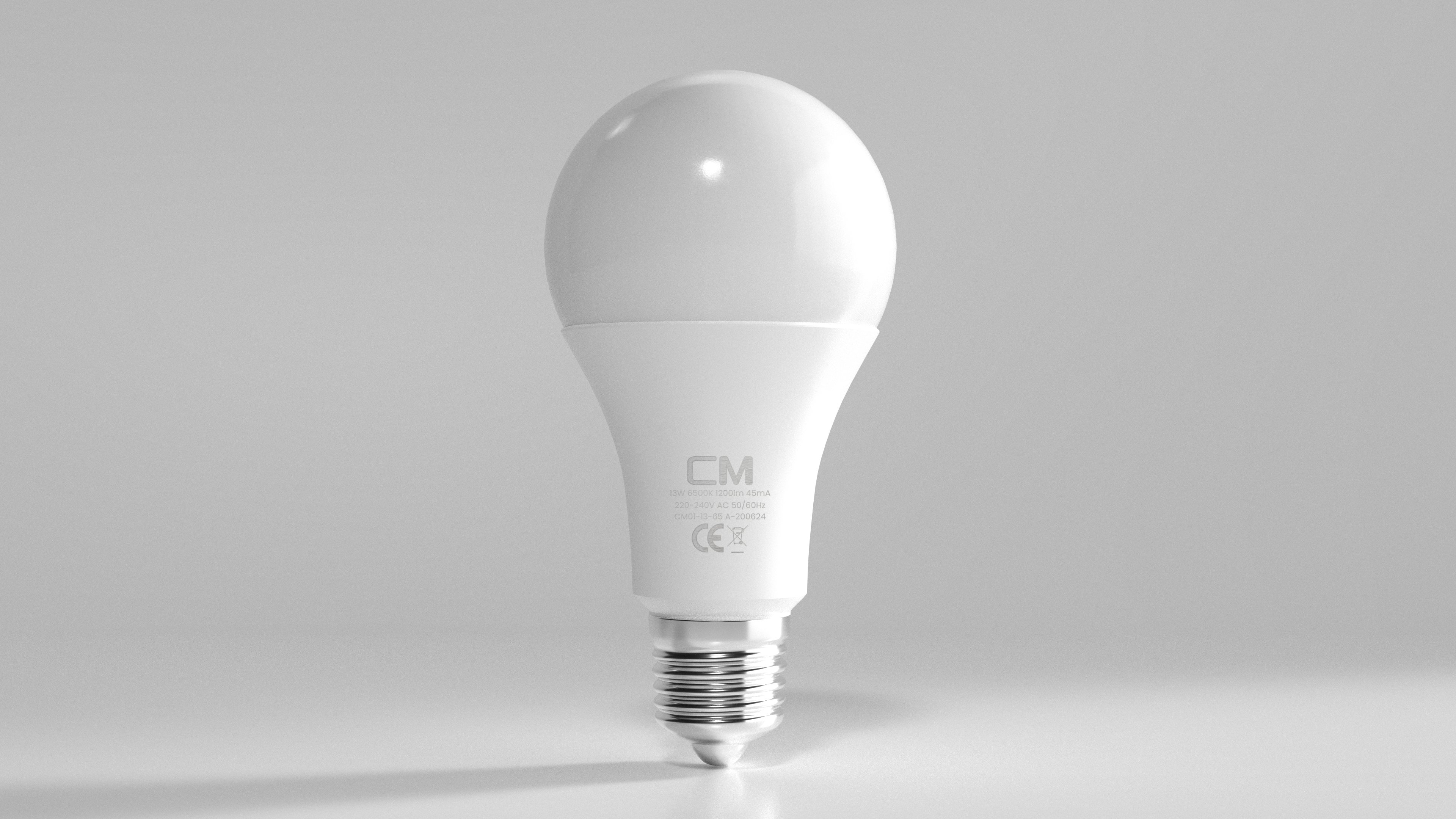 CM 13W E27 LED Ampul 6500K Beyaz Işık – Enerji Tasarruflu Güçlü Ev Aydınlatma Ampulü