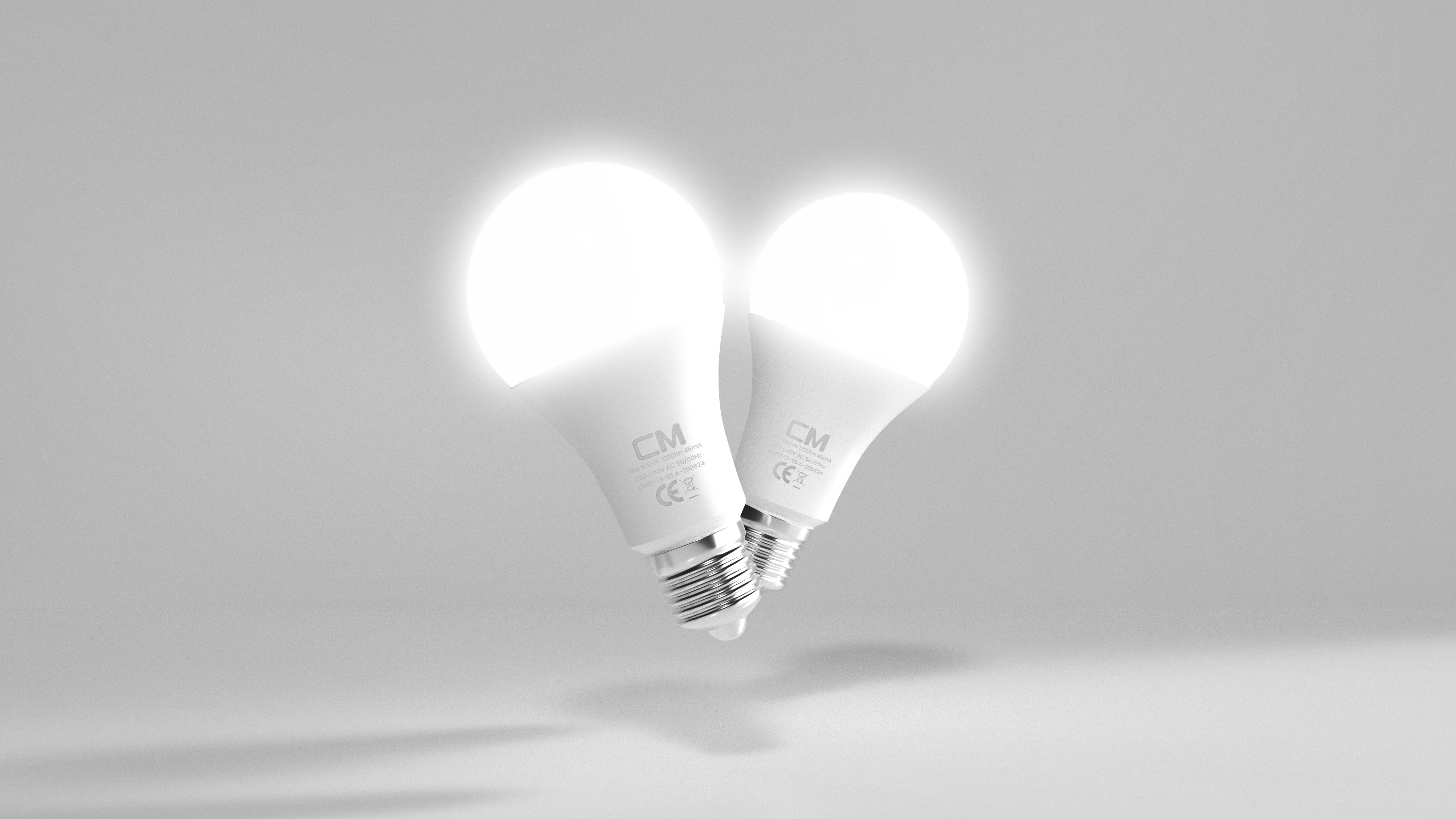 CM 13W E27 LED Ampul 6500K Beyaz Işık – Enerji Tasarruflu Güçlü Ev Aydınlatma Ampulü