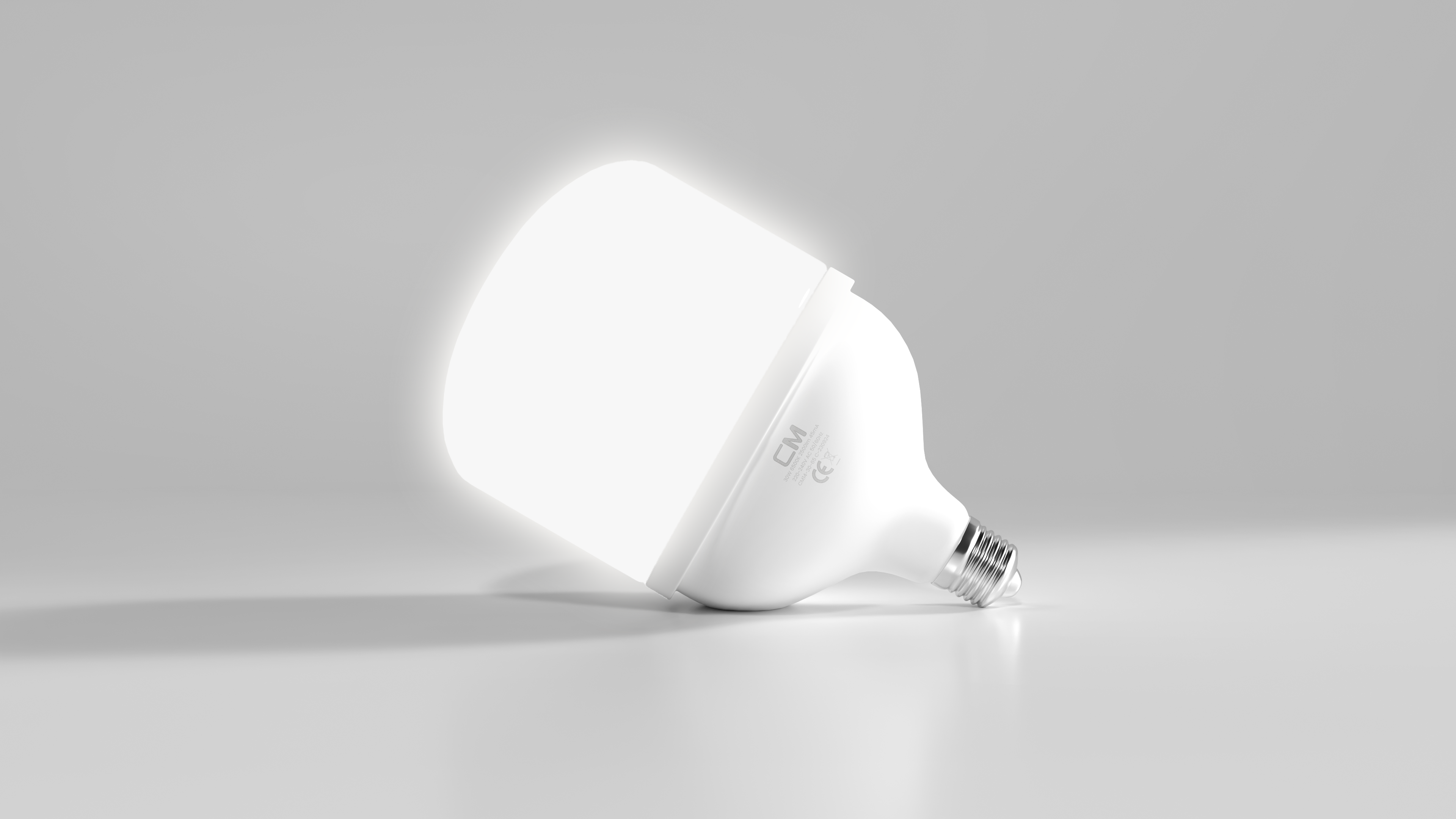 CM 30W E27 Torch Tip LED Ampul 6500K Beyaz Işık – Yüksek Parlaklık Tasarruflu LED Ev Ampulü