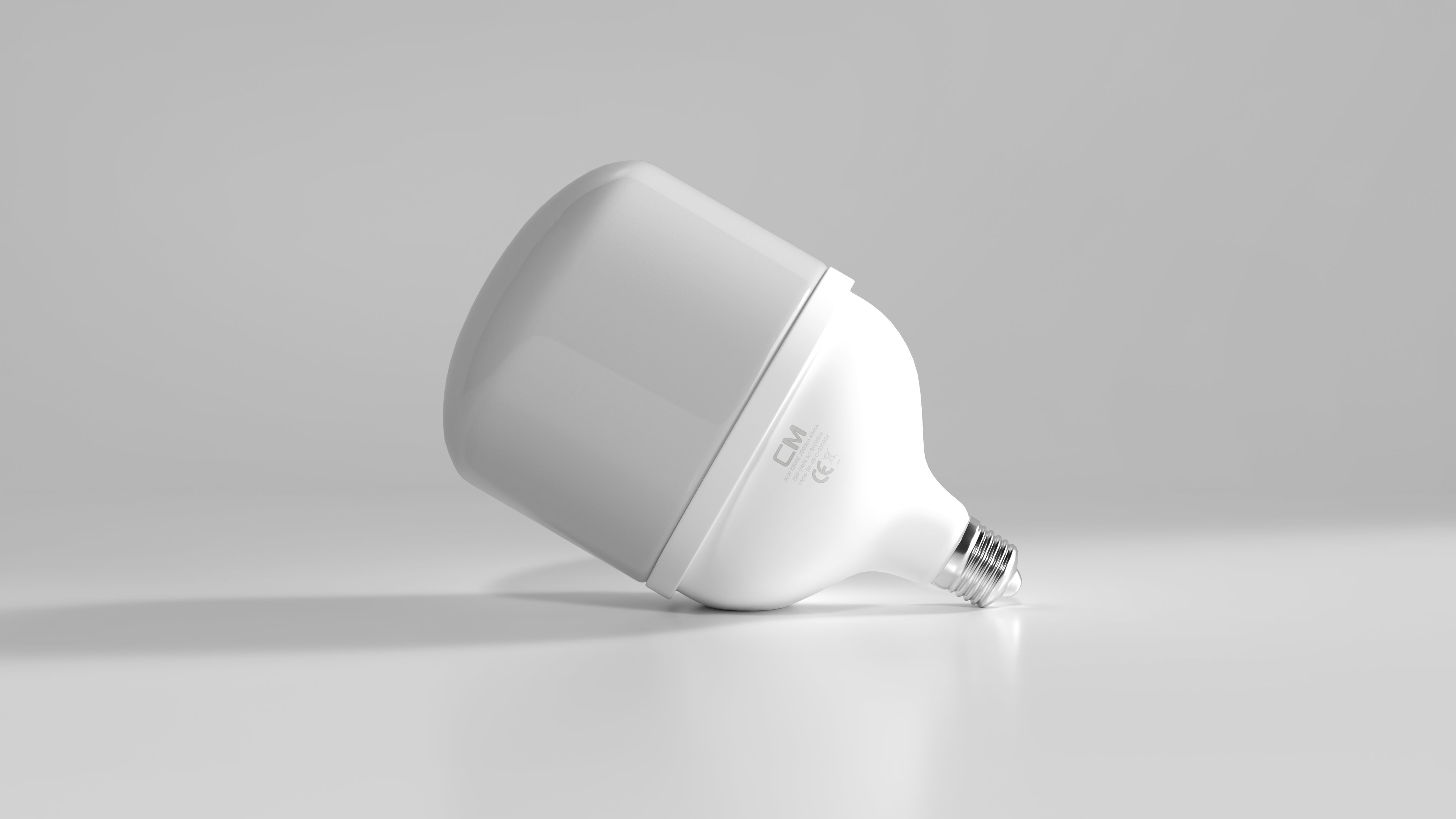CM 30W E27 Torch Tip LED Ampul 6500K Beyaz Işık – Yüksek Parlaklık Tasarruflu LED Ev Ampulü