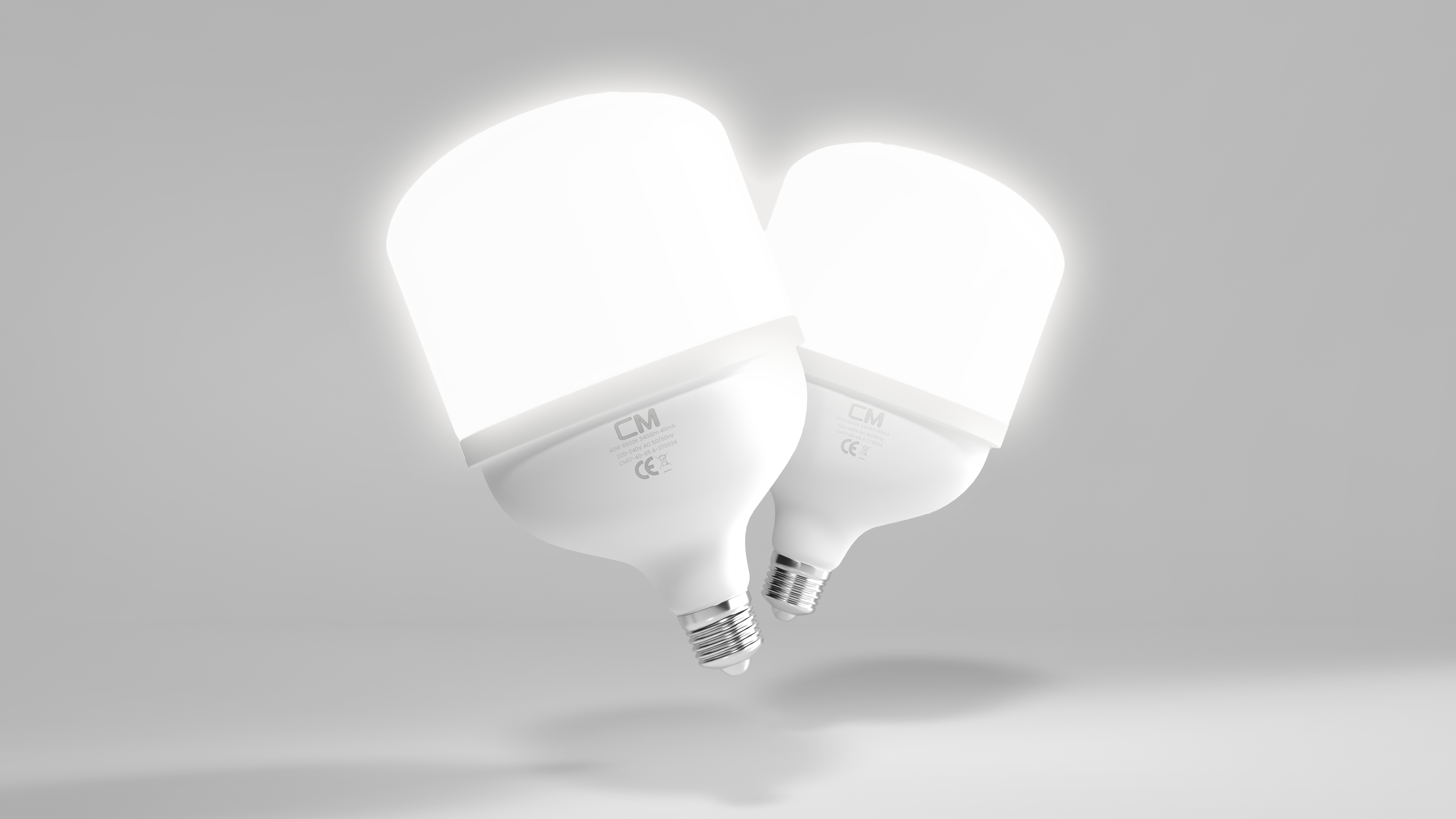 CM 40W E27 Torch Tip LED Ampul 6500K Beyaz Işık – Yüksek Parlaklık Enerji Tasarruflu LED Ev Ampulü