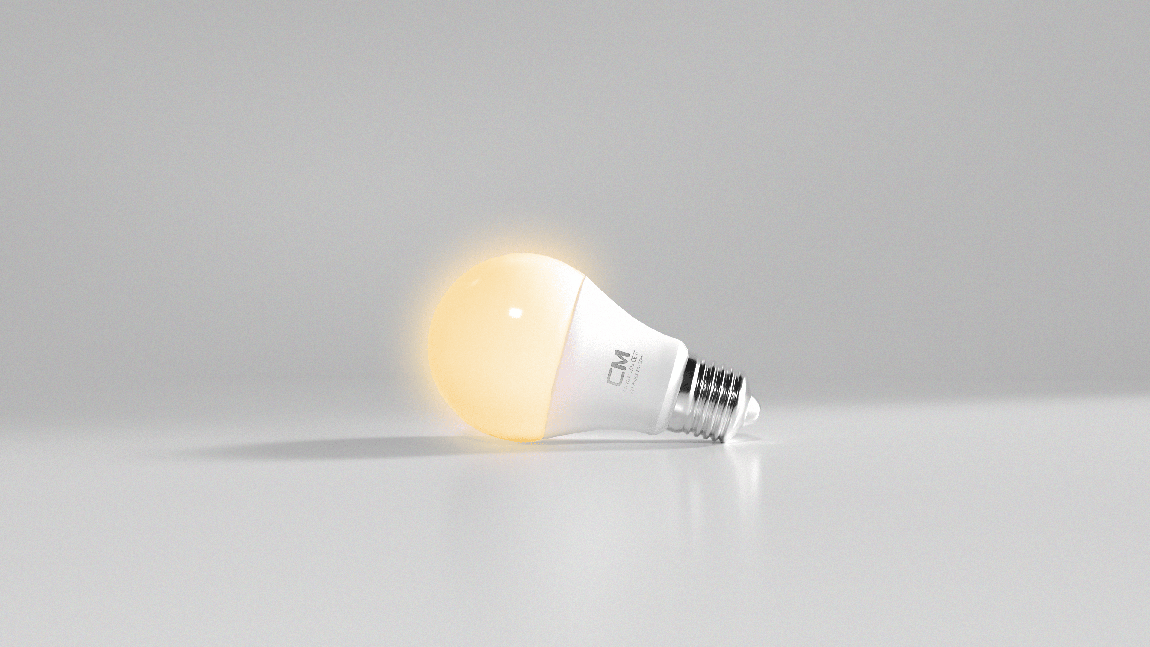 CM 9W E27 LED Ampul 3200K Sarı Işık – Enerji Tasarruflu Uzun Ömürlü Ev Aydınlatma Ampulü