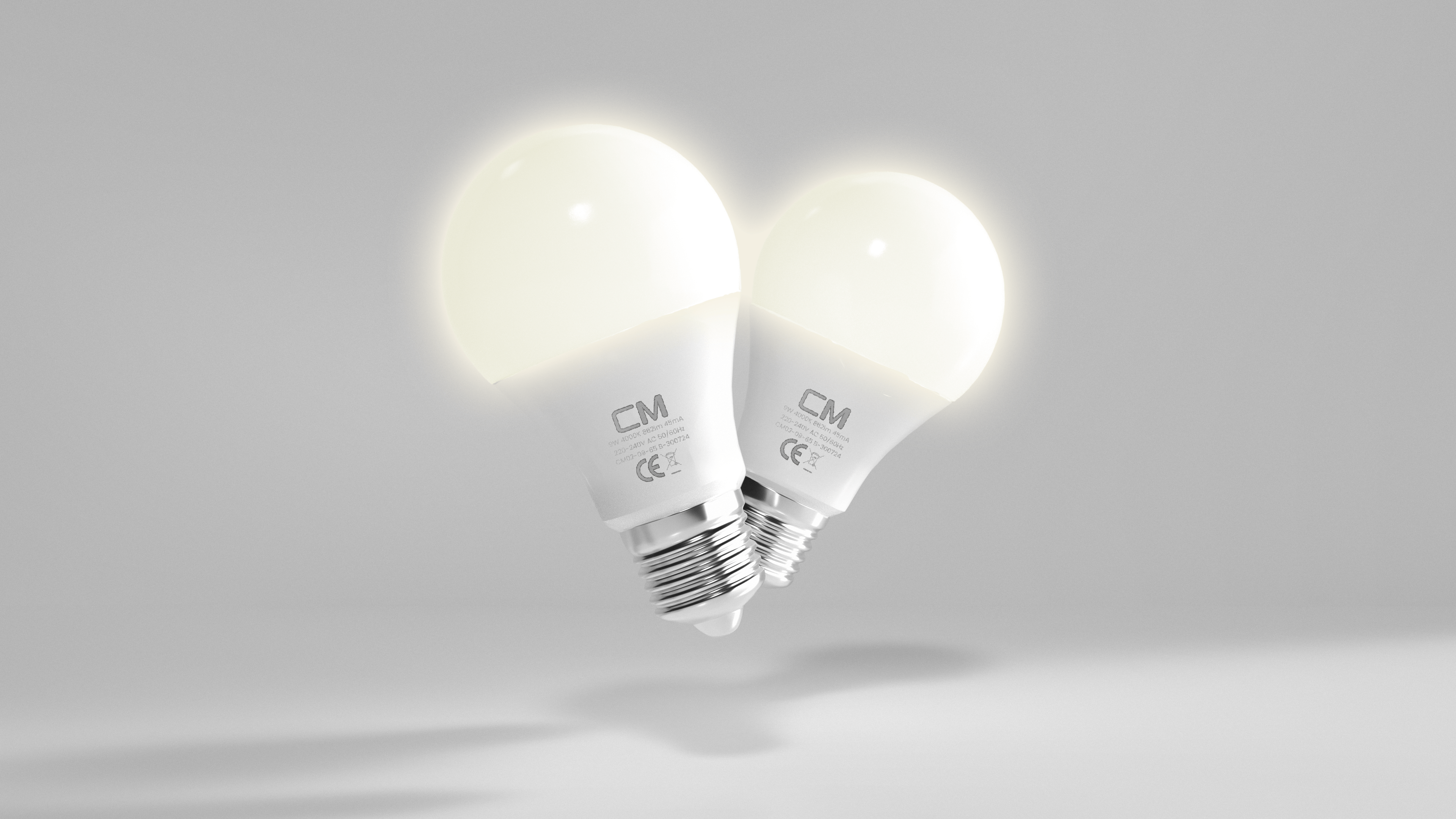 CM 9W E27 LED Ampul 4000K Gün Işığı – Enerji Tasarruflu Uzun Ömürlü Ev Aydınlatma Ampulü