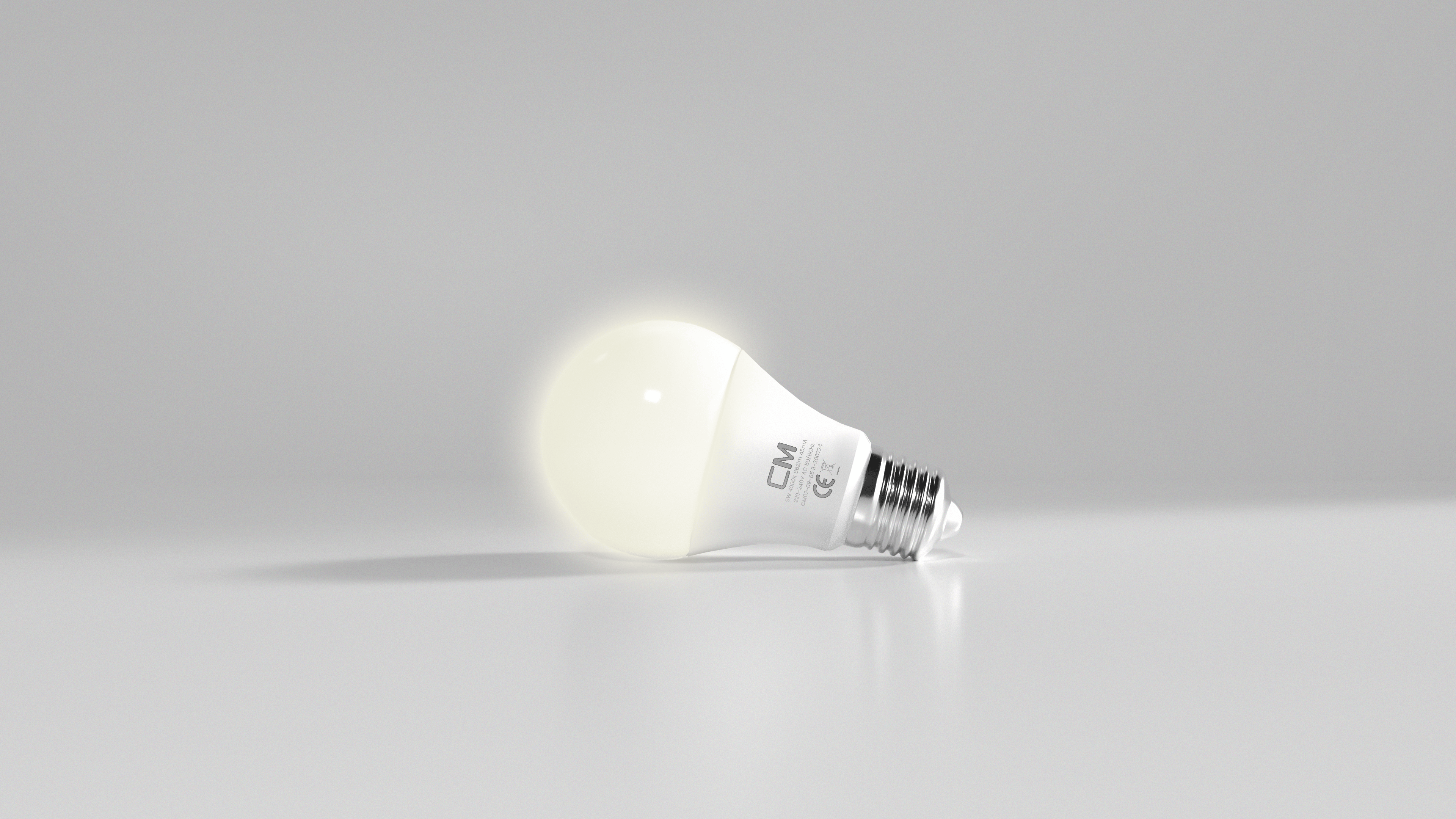 CM 9W E27 LED Ampul 4000K Gün Işığı – Enerji Tasarruflu Uzun Ömürlü Ev Aydınlatma Ampulü