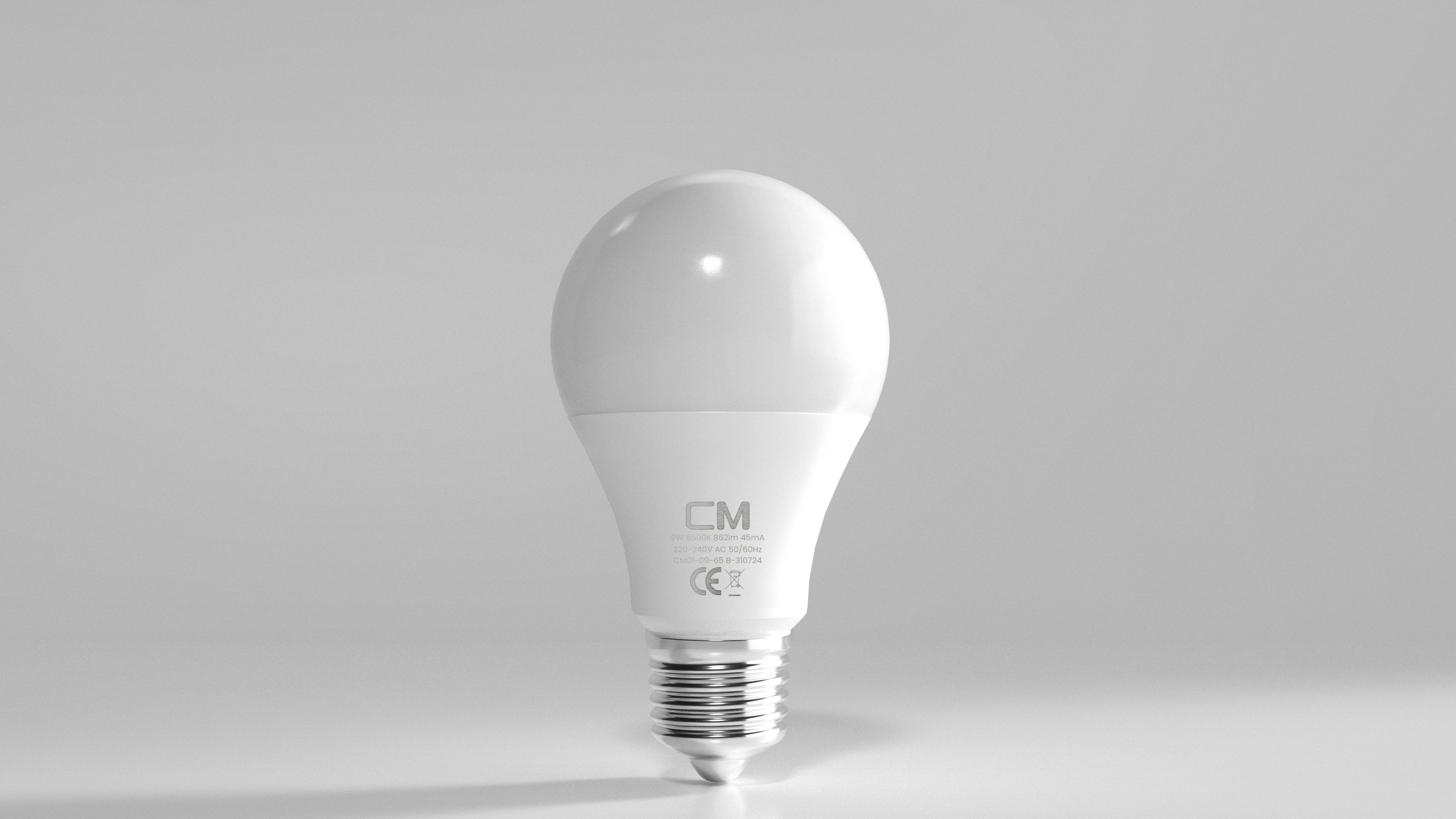 CM 9W E27 LED Ampul 6500K Beyaz Işık – Enerji Tasarruflu Uzun Ömürlü Ev Aydınlatma Ampulü