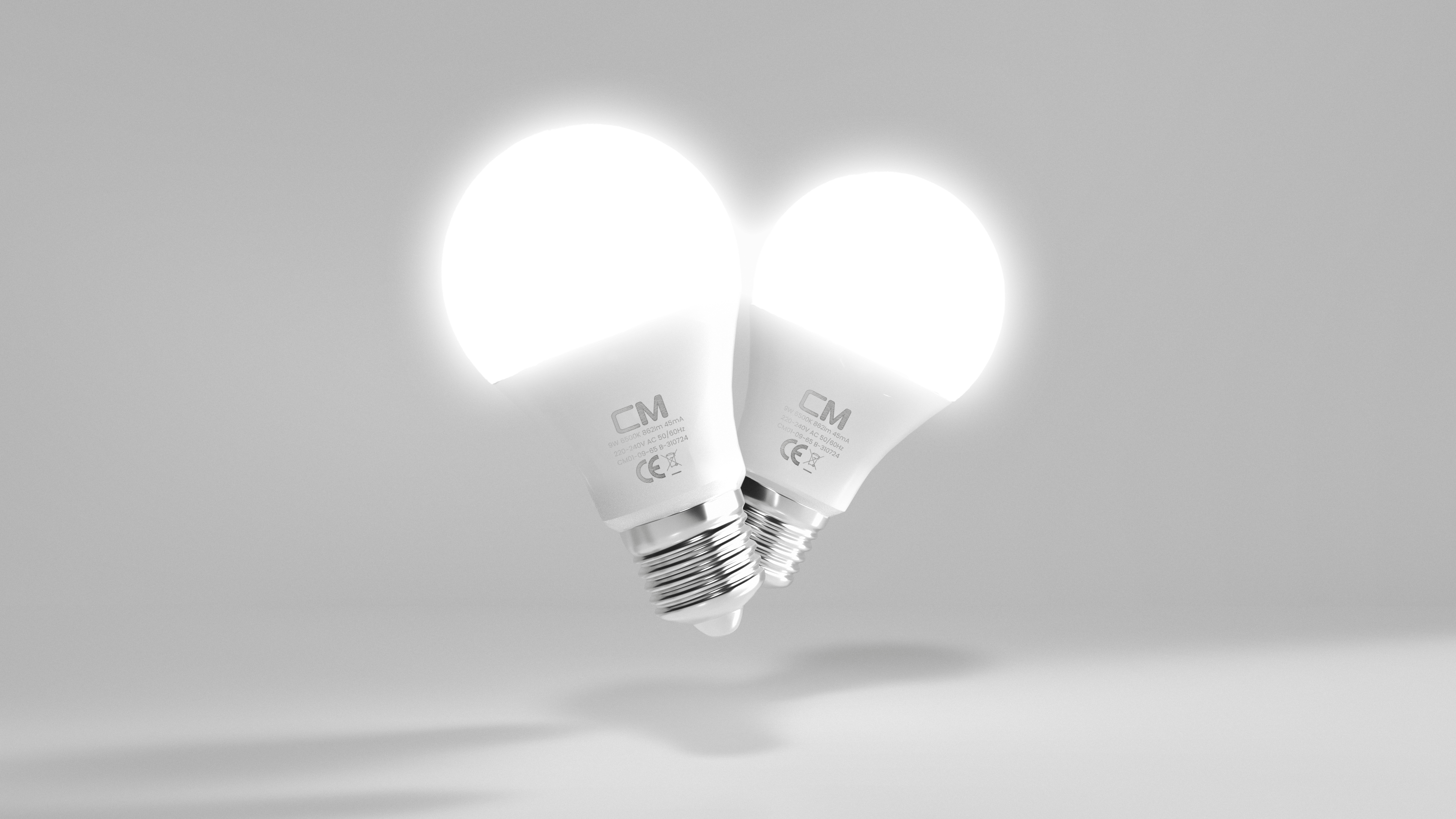 CM 9W E27 LED Ampul 6500K Beyaz Işık – Enerji Tasarruflu Uzun Ömürlü Ev Aydınlatma Ampulü