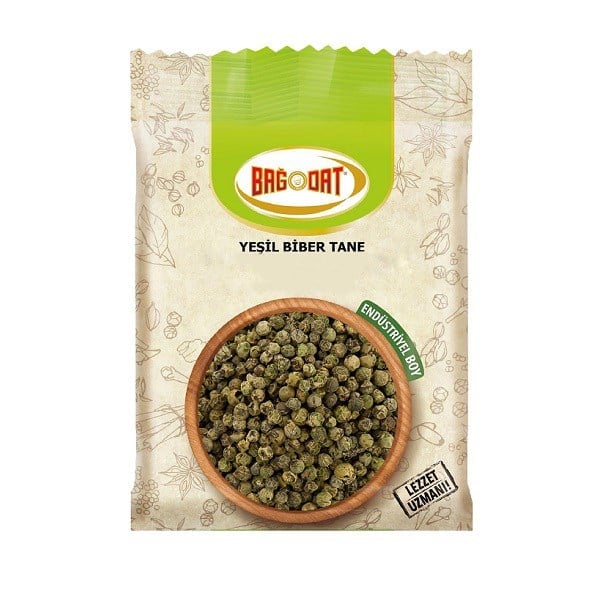 Bağdat Yeşil Biber Tane 1 kg