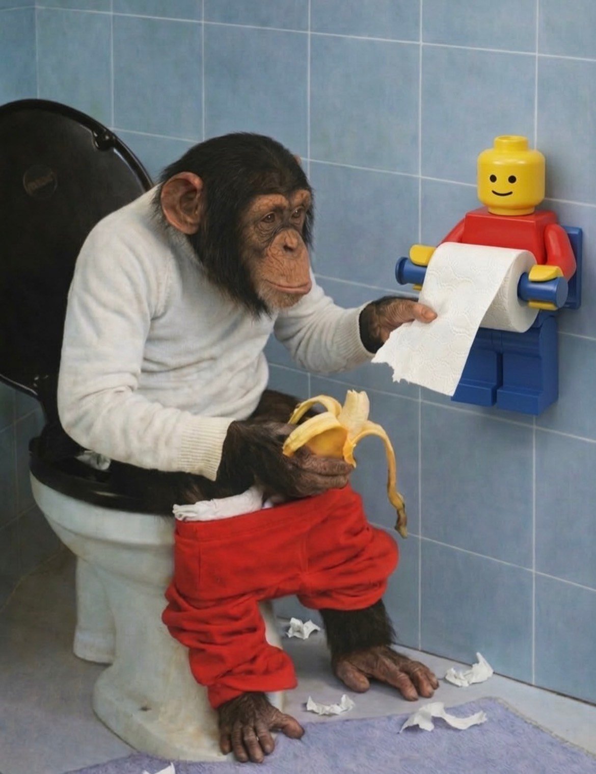  Tuvalet Kağıdı Tutacağı :) 