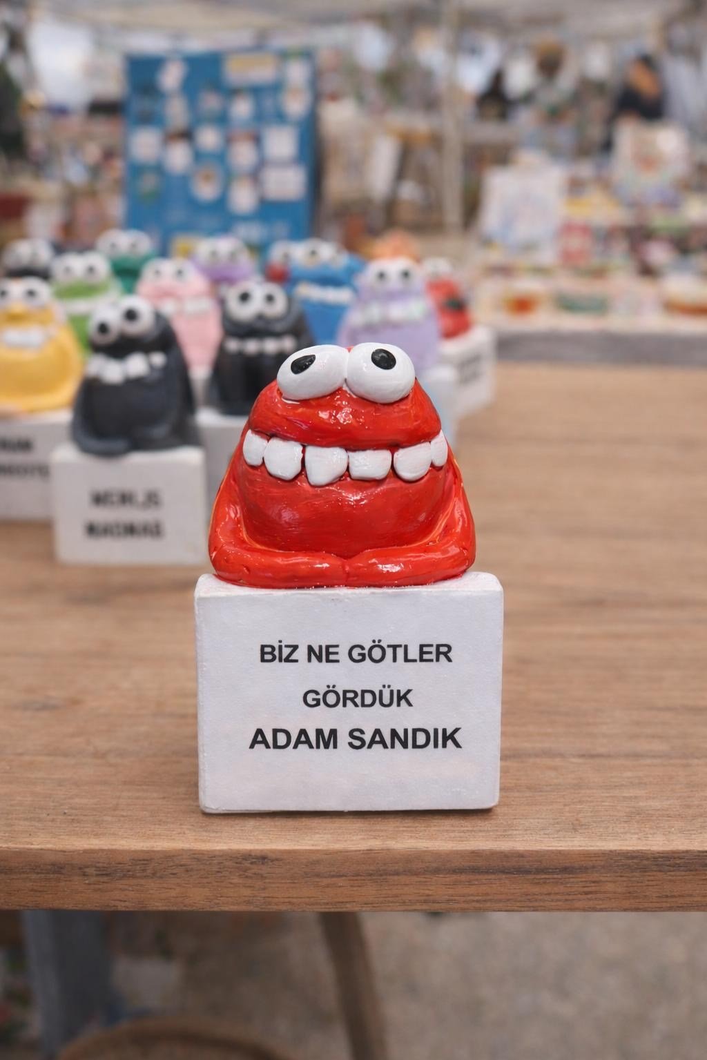 Seramik Yazılı figür / Kişiye özel