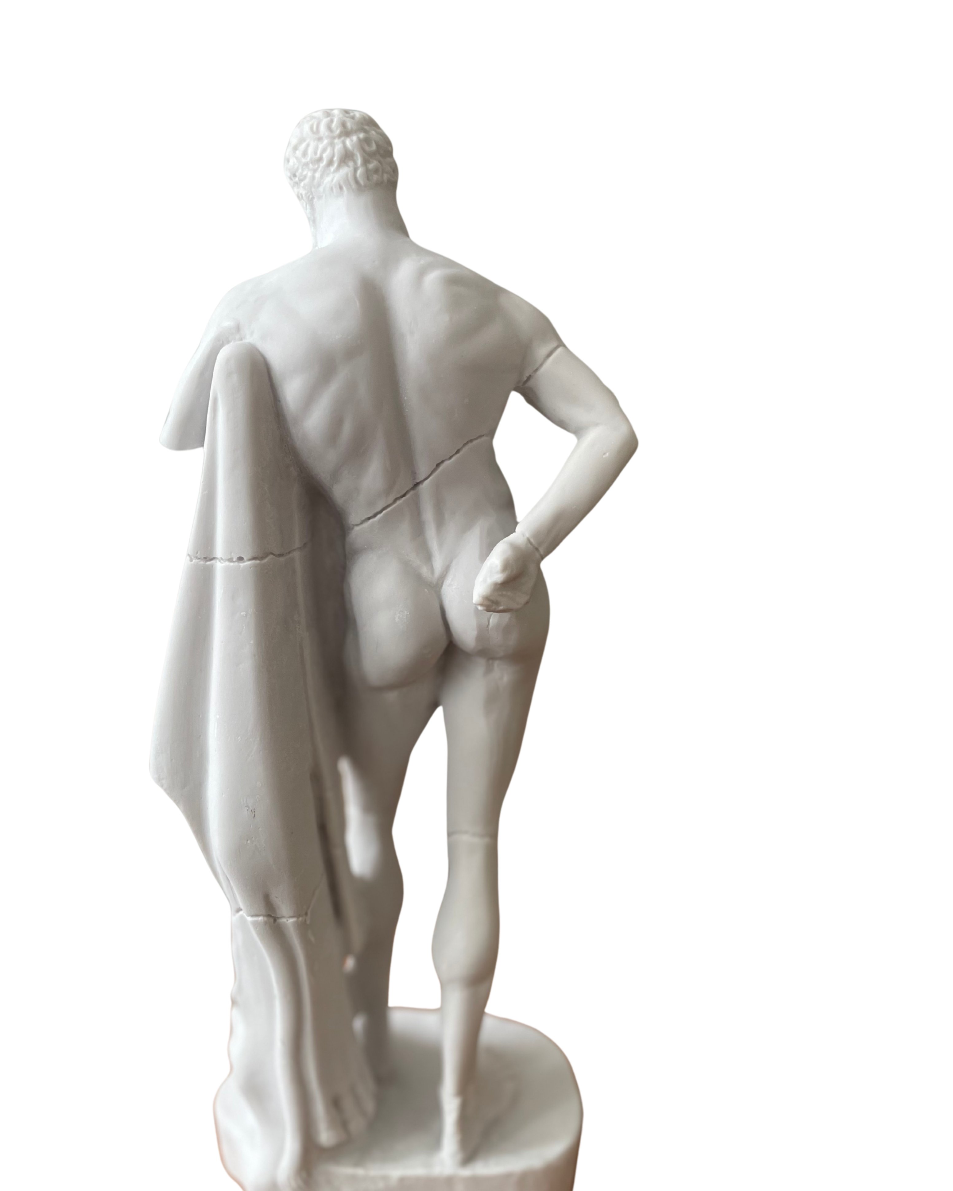 Yorgun Herakles (Herkül) Heykeli - Klasik Antik Yunan Sanat Objesi