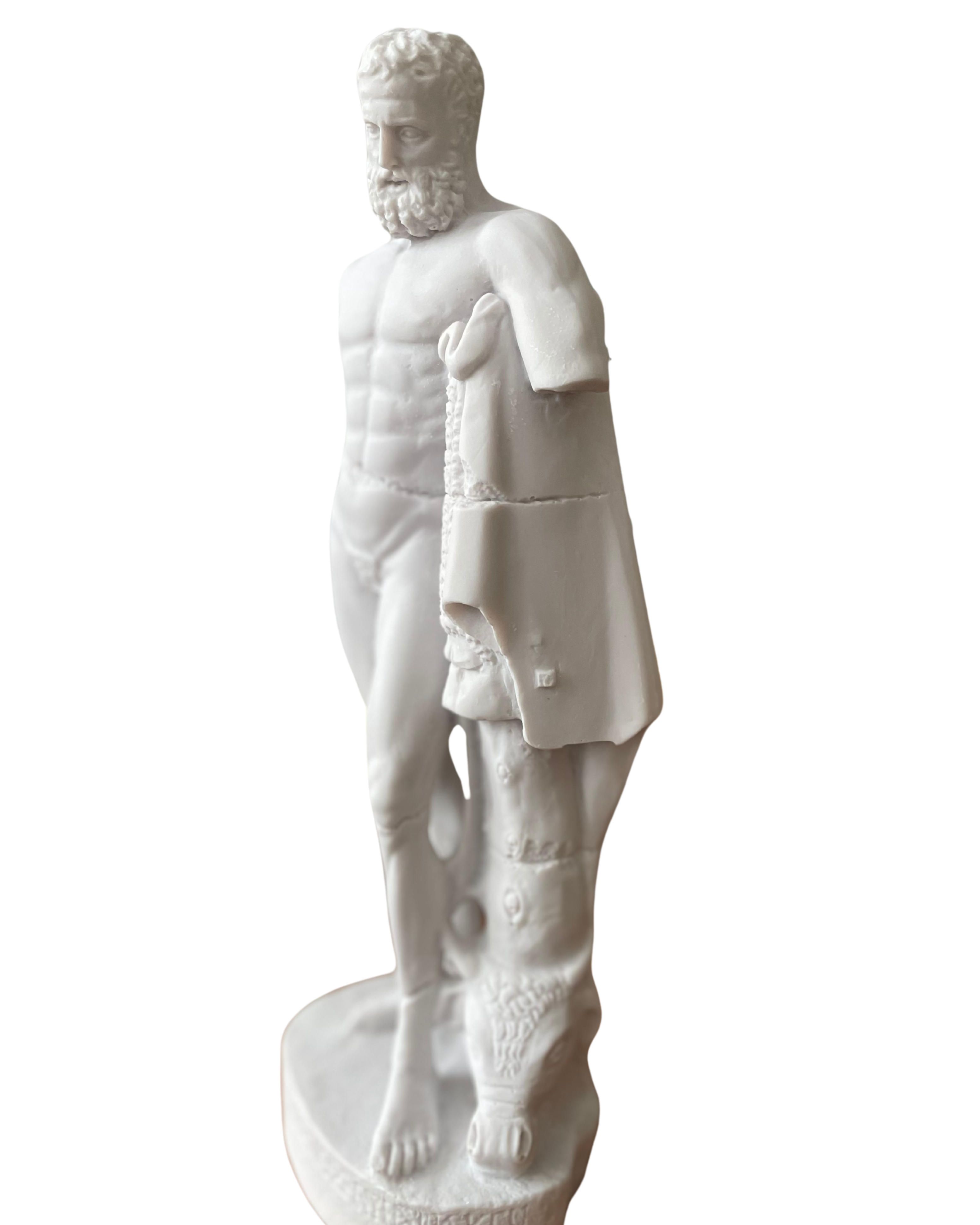 Yorgun Herakles (Herkül) Heykeli - Klasik Antik Yunan Sanat Objesi