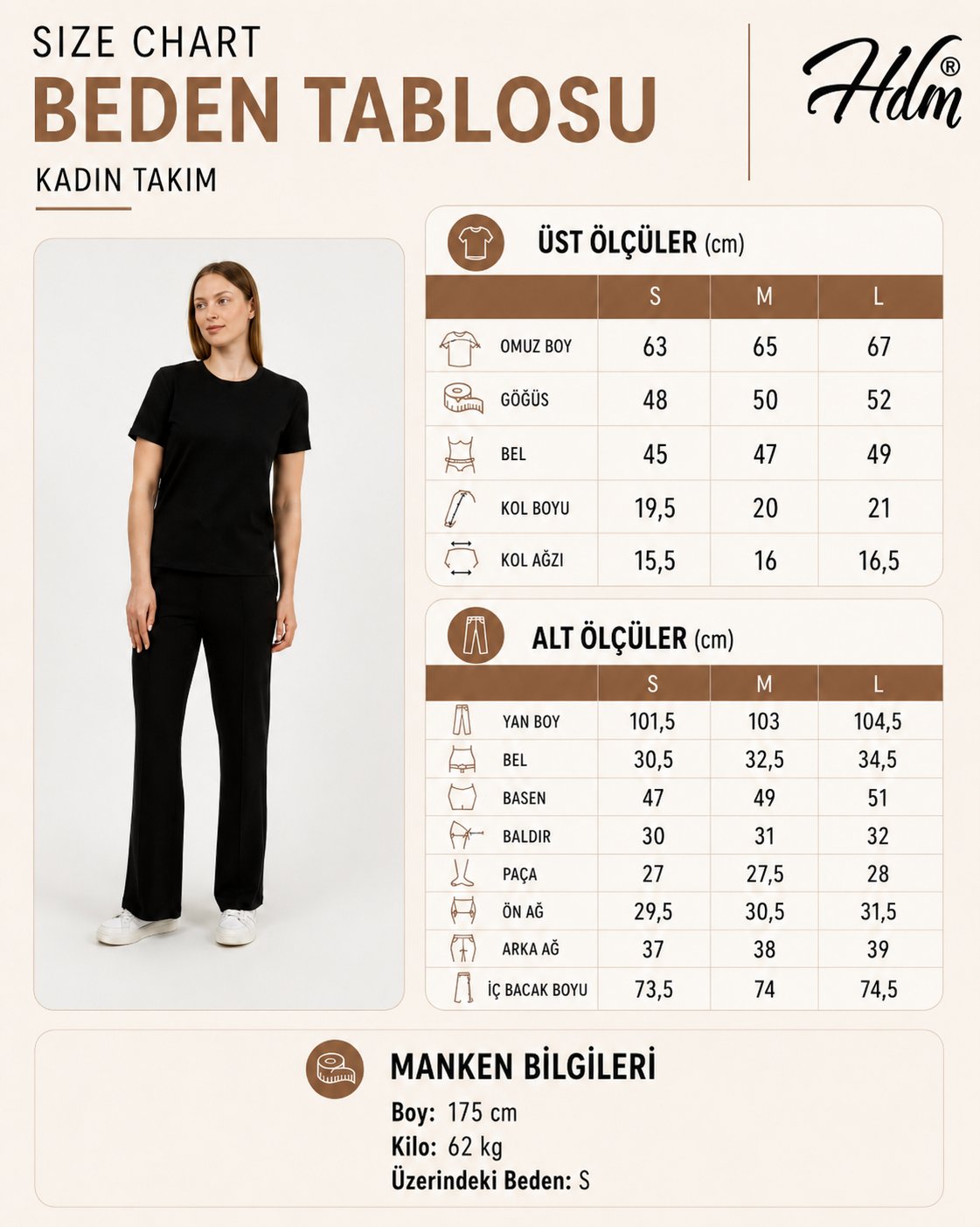 Hdm Kadın Pembe Kısa Kol Bisiklet Yaka Rahat Kalıp Esnek Örme Alt-Üst Takım - H6052