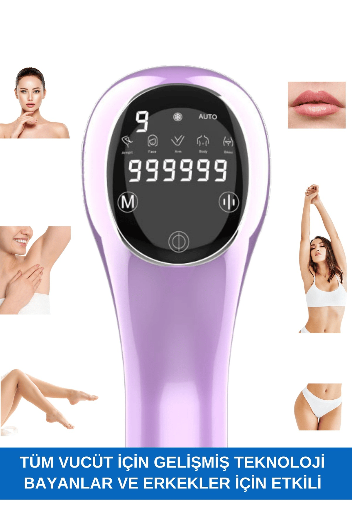 Ipl Buz Lazer Epilasyon Cihazı X20 999.999 Flash Atım