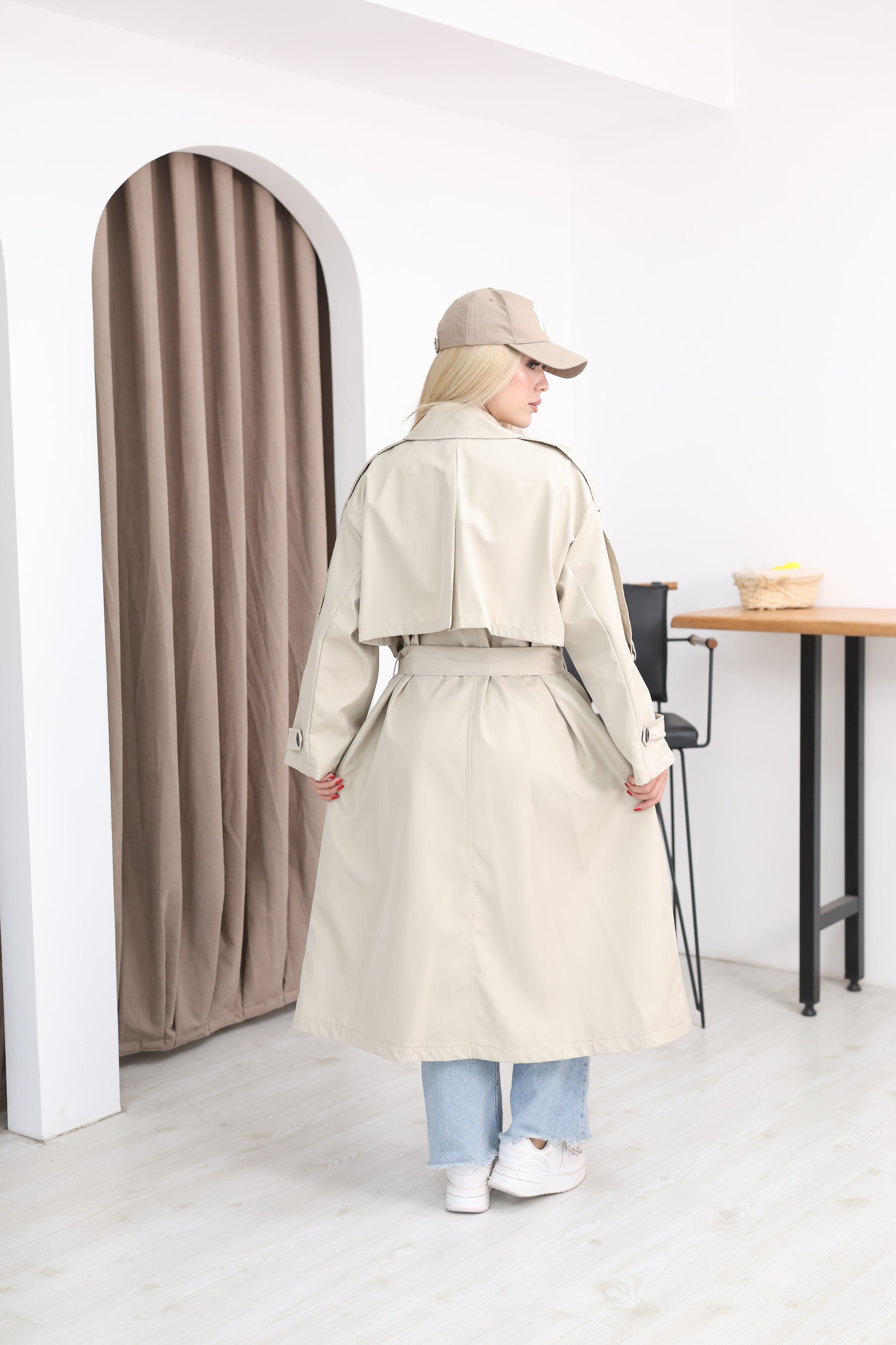 Oversize Trenchcoat Bej