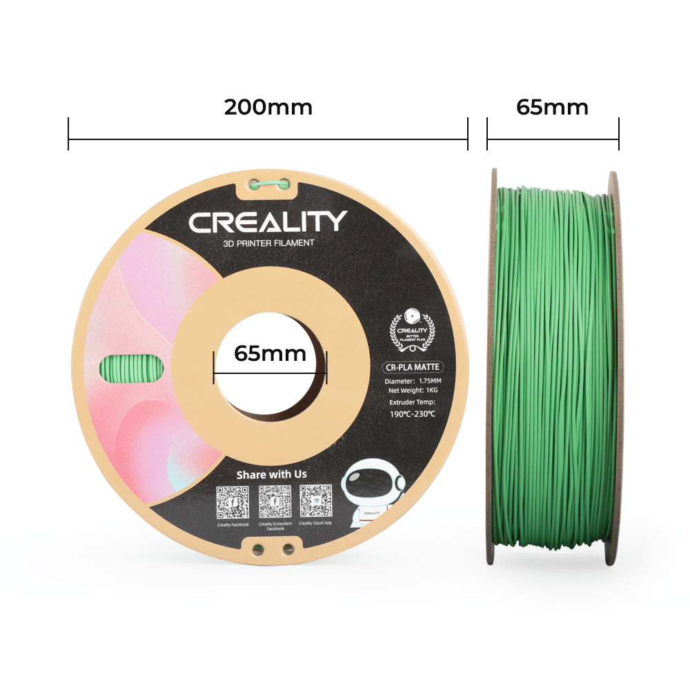 Creality CR PLA Matte Avocado Green Filament 1.75mm 1kg