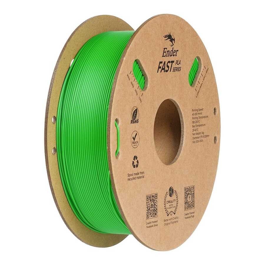 Creality Ender Fast PLA Yeşil Filament 1.75mm 1kg