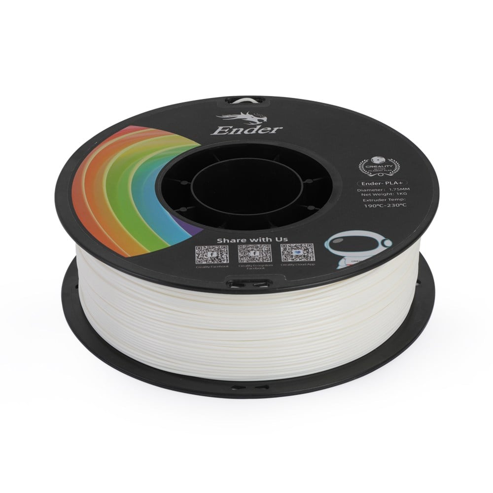 Creality Ender PLA+ Beyaz Filament 1.75mm 1kg