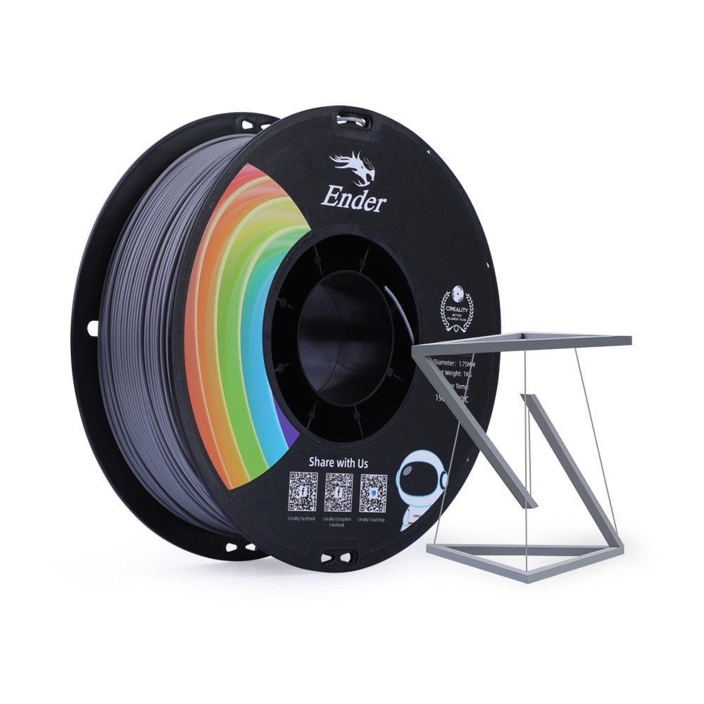 Creality Ender PLA+ Gri Filament 1.75mm 1kg